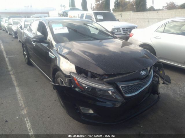 KIA OPTIMA HYBRID 2016 knagm4ad8g5095803