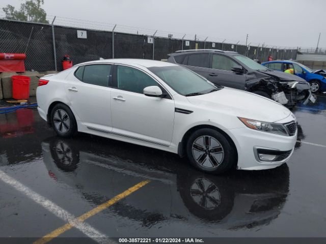 KIA OPTIMA HYBRID 2012 knagm4adxc5033233