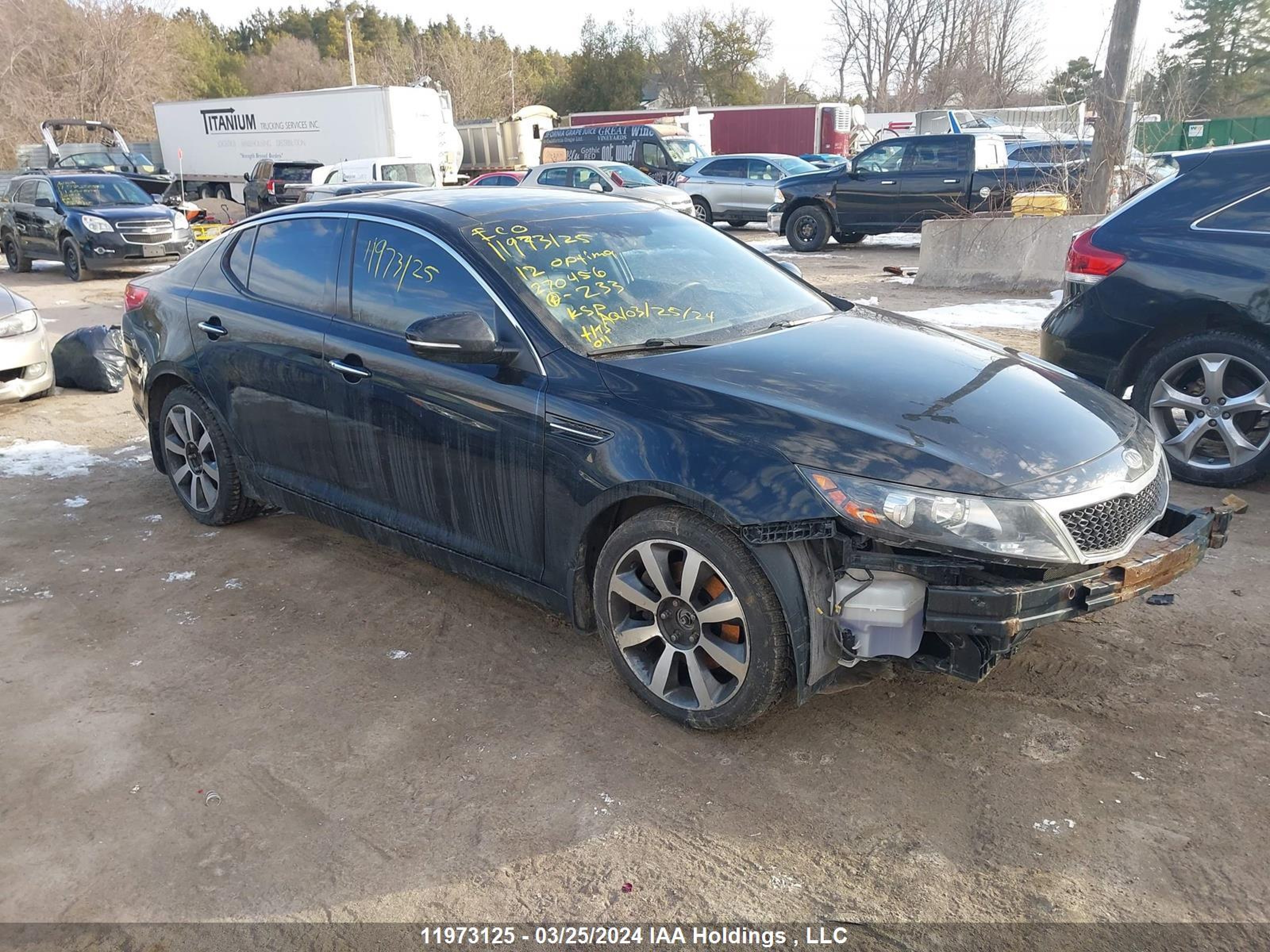 KIA OPTIMA 2012 knagn4a7xc5270456