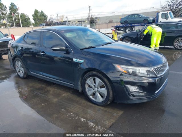 KIA OPTIMA HYBRID 2016 knagn4ad0g5093315