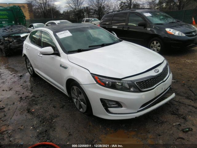 KIA OPTIMA HYBRID 2016 knagn4ad4g5094404