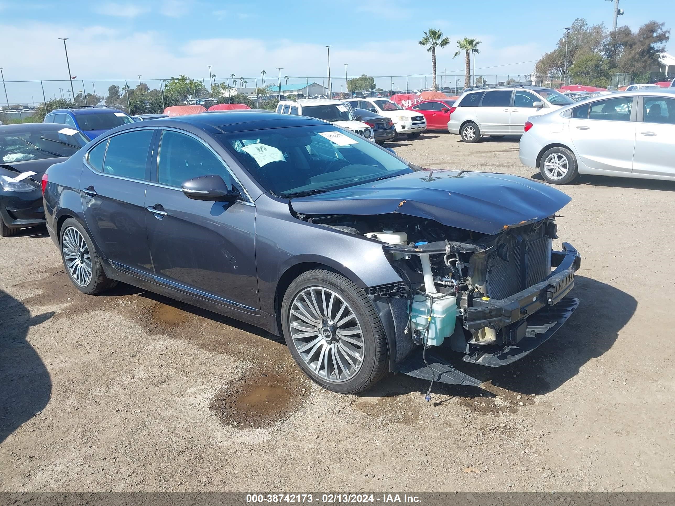 KIA CADENZA 2016 knaln4d70g5212680