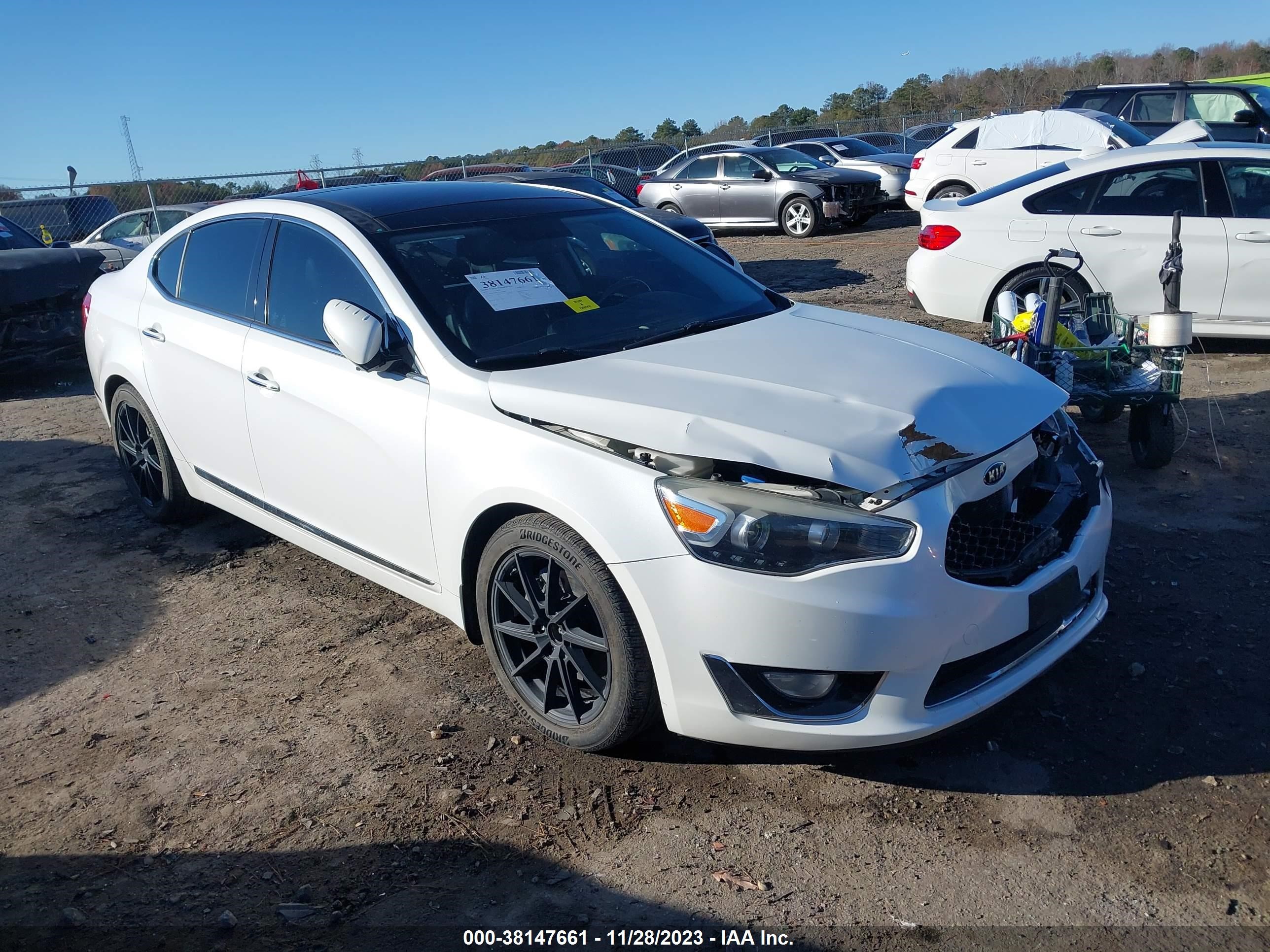 KIA CADENZA 2016 knaln4d77g5201000