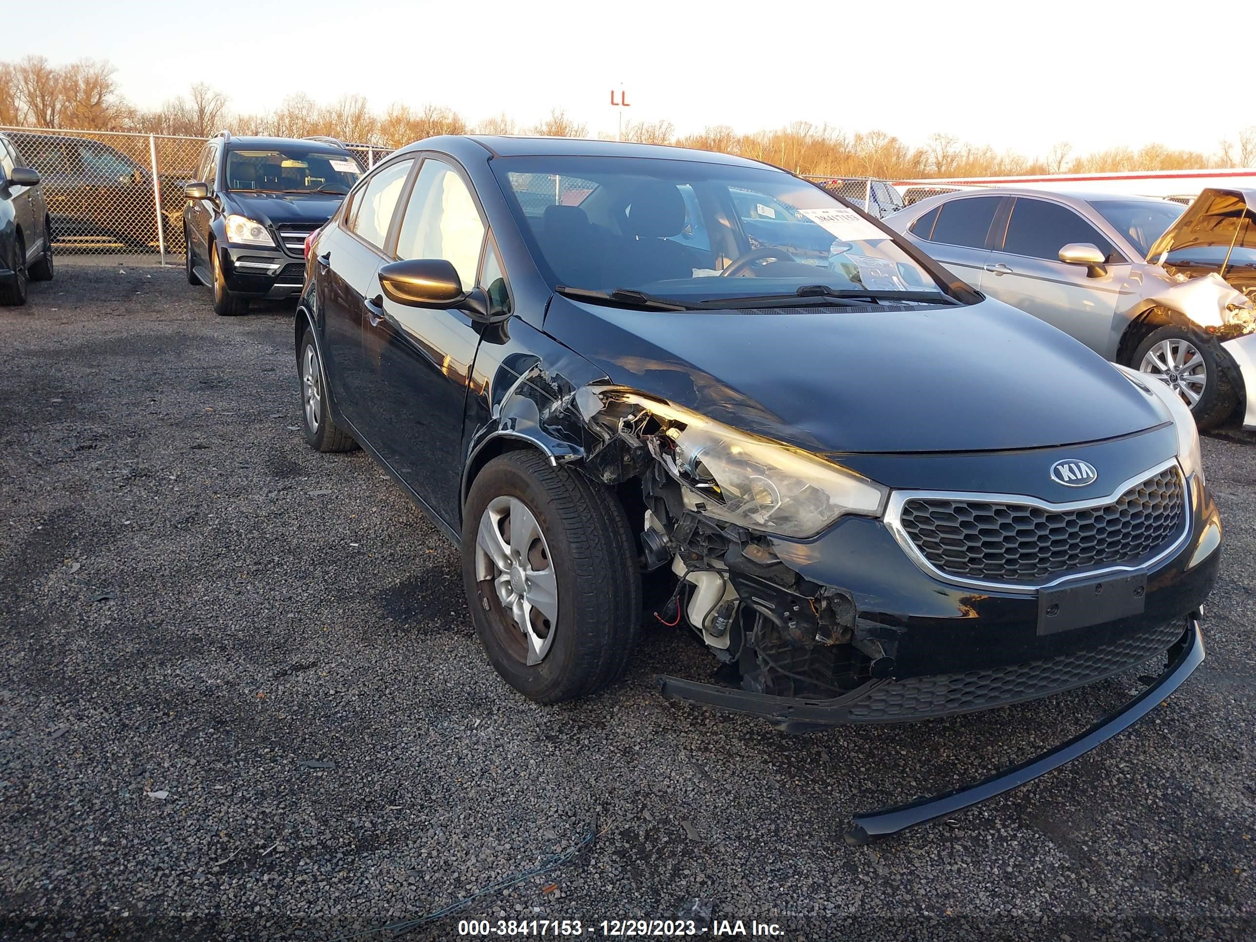 KIA FORTE 2016 knask4862g5442226