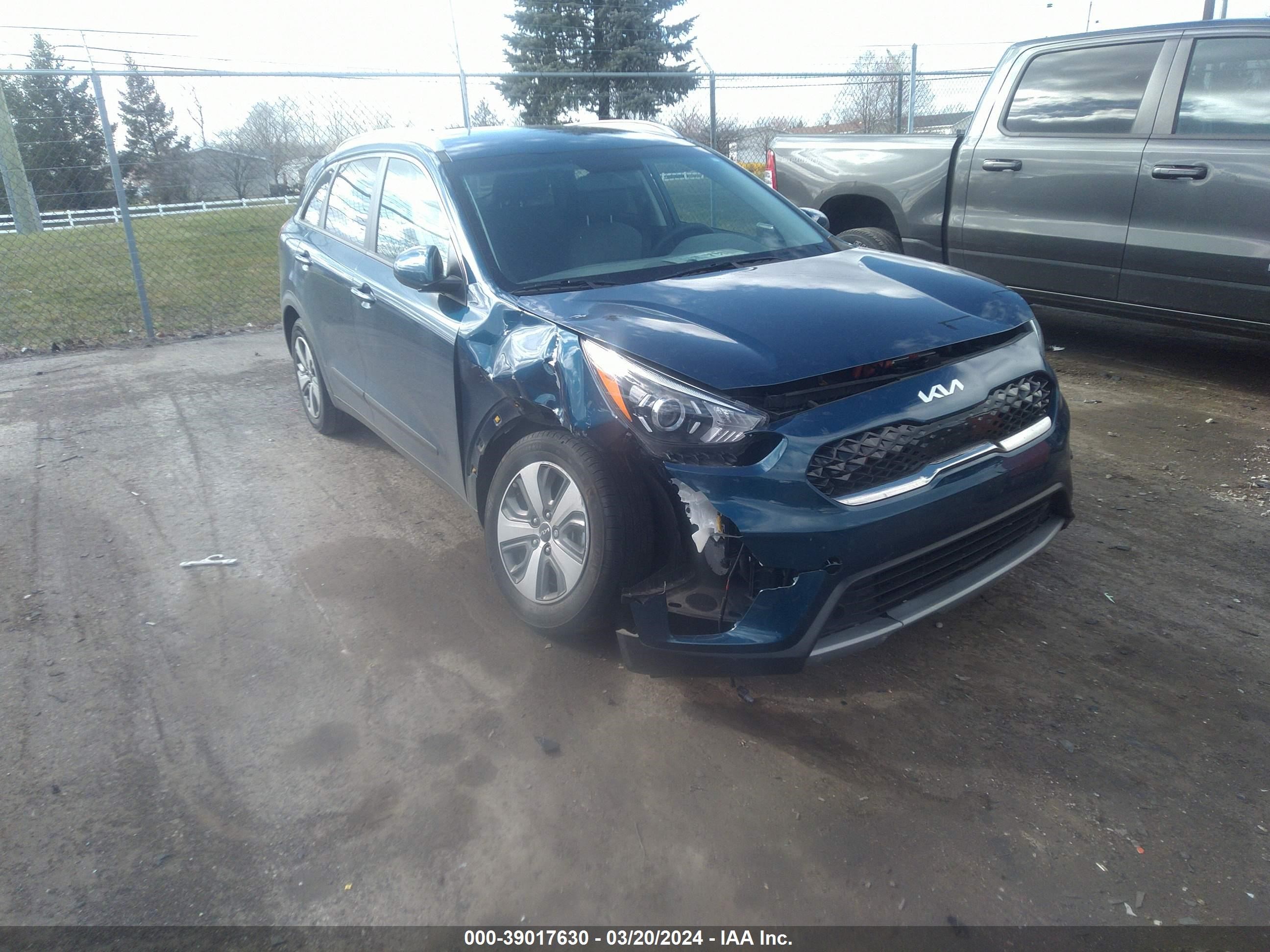 KIA NIRO 2022 kndcb3lc1n5534357