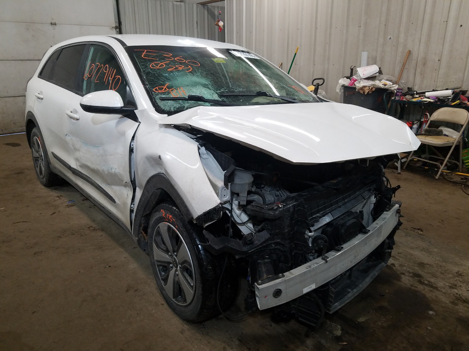 KIA NIRO FE 2017 kndcb3lc2h5081161