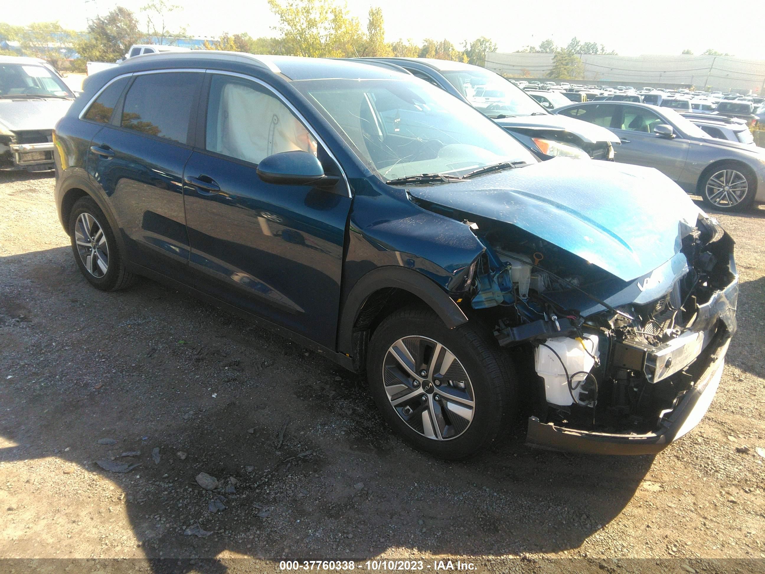 KIA NIRO 2022 kndcb3lc5n5537665