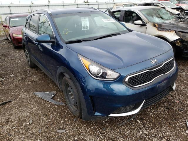 KIA NIRO FE 2017 kndcb3lcxh5091856