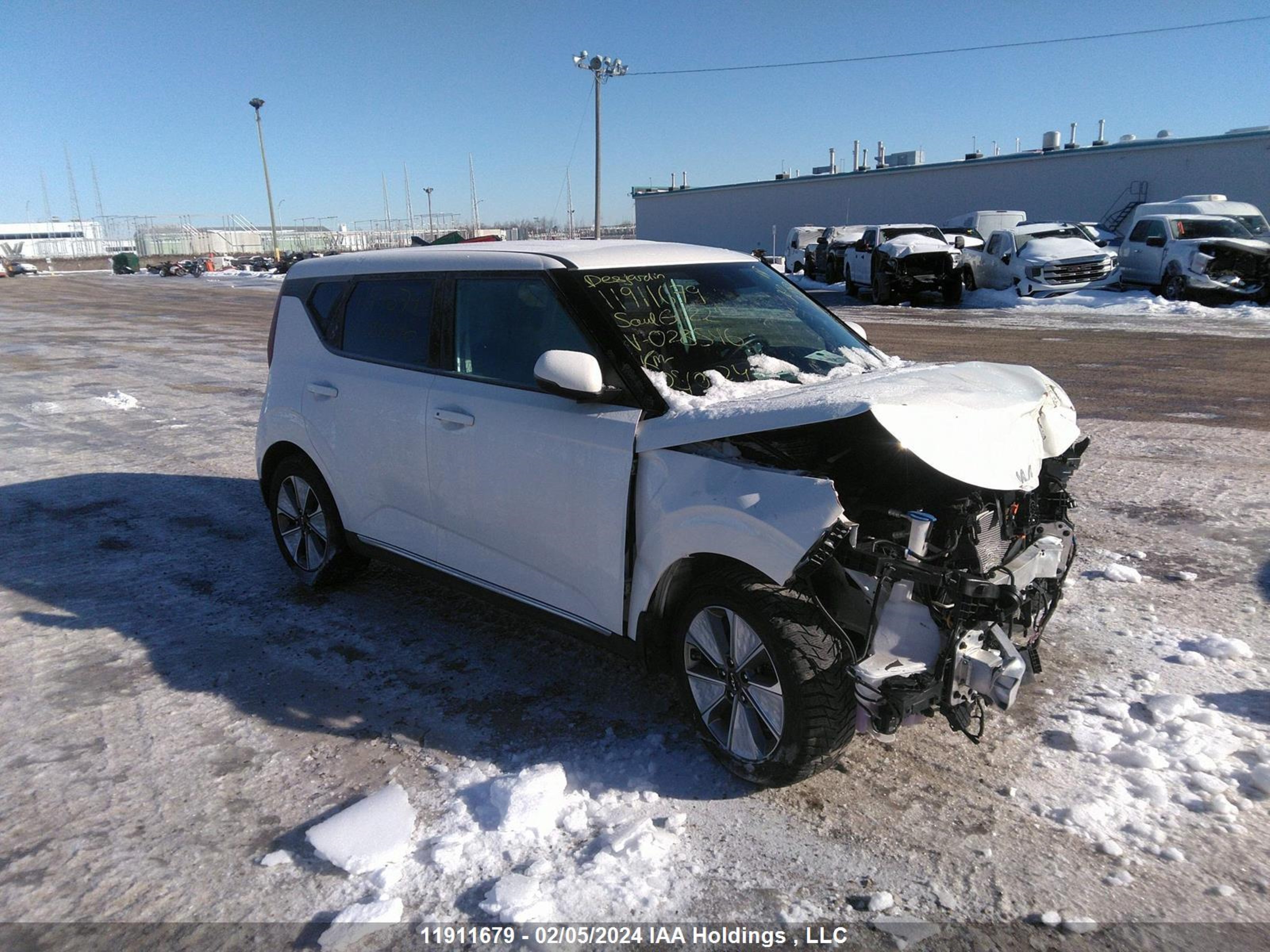 KIA SOUL EV 2022 kndj23a28n7028546