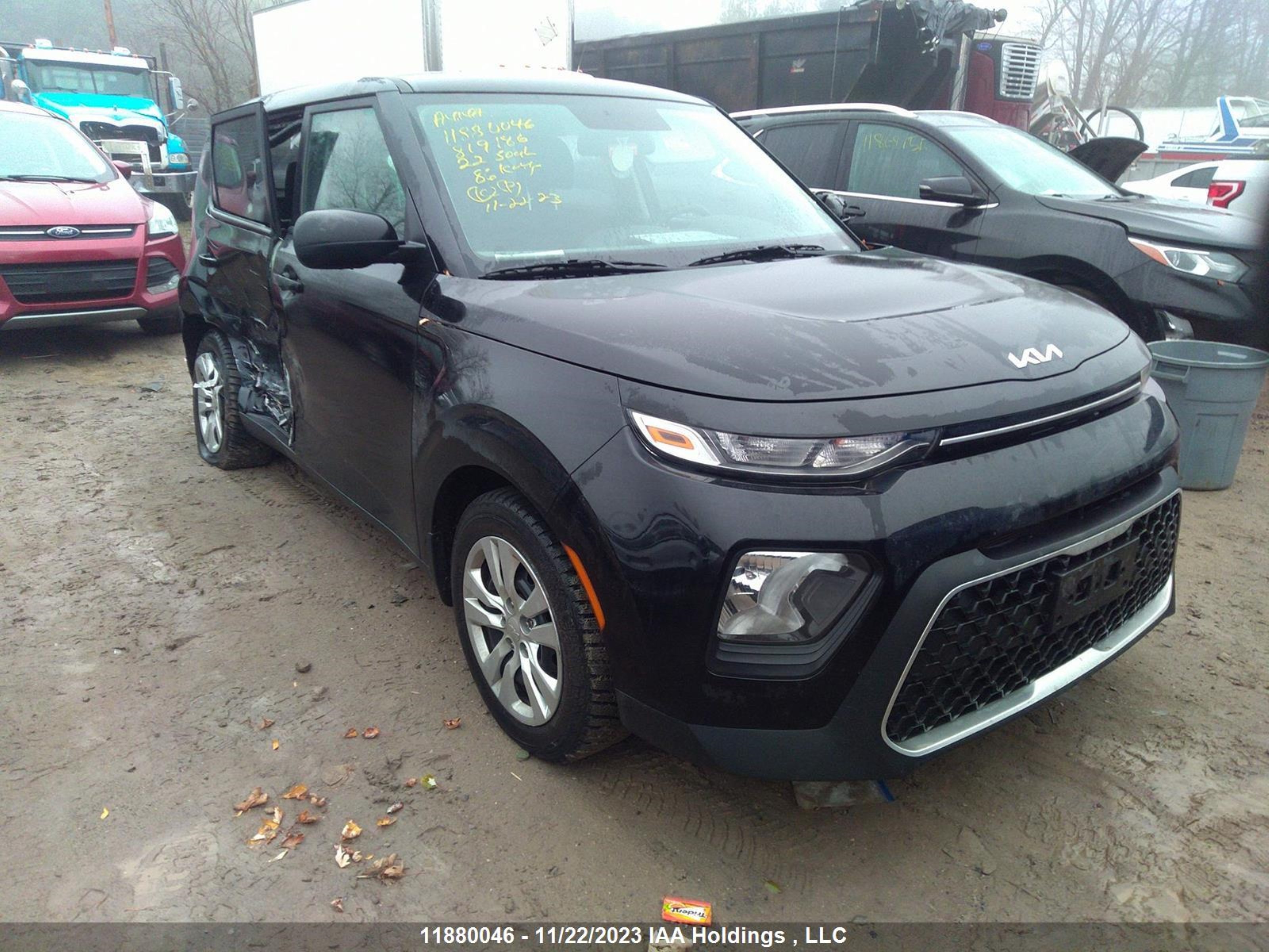 KIA SOUL 2022 kndj23au2n7819186