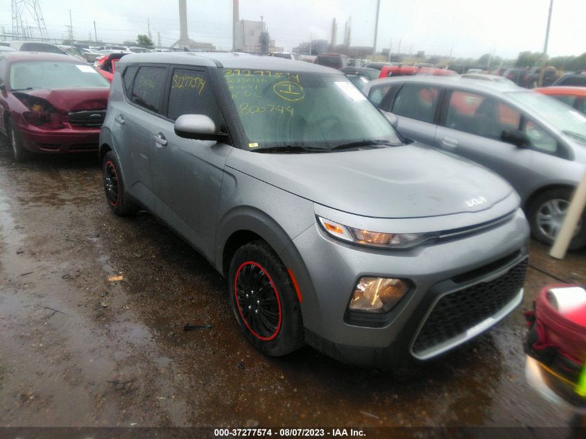 KIA SOUL 2022 kndj23au3n7800744