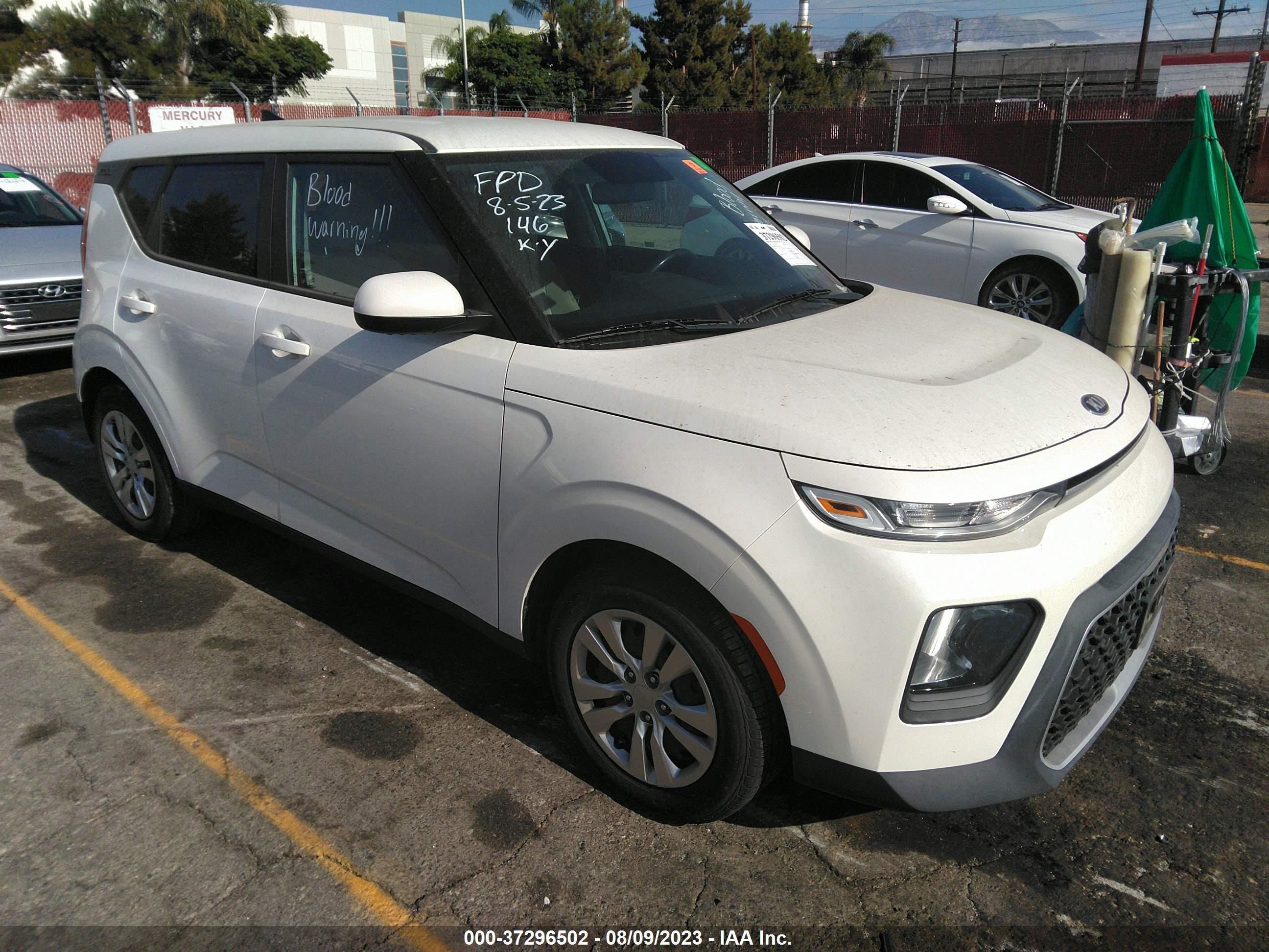 KIA SOUL 2020 kndj23au4l7039543