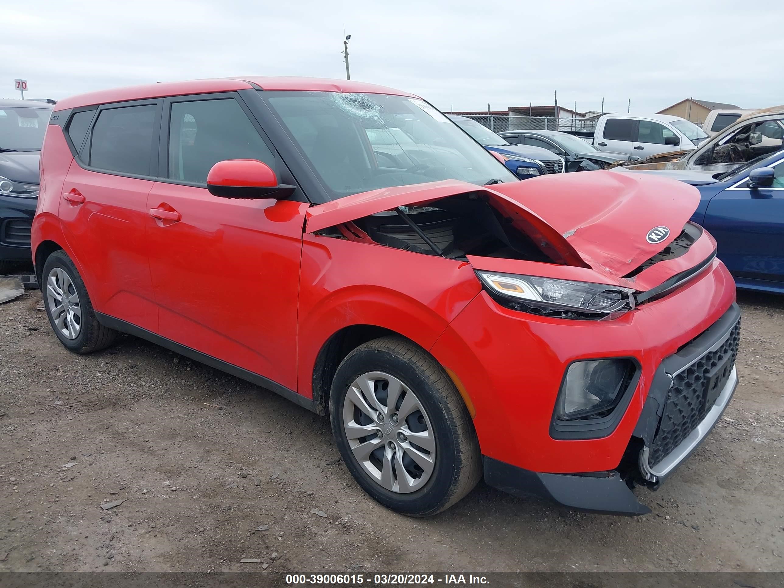 KIA SOUL 2021 kndj23au7m7767648