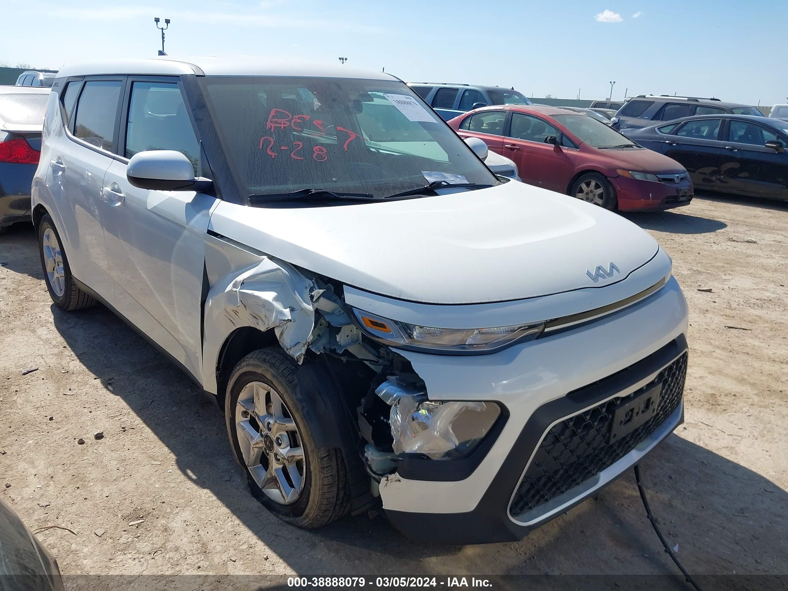 KIA SOUL 2022 kndj23au8n7827549