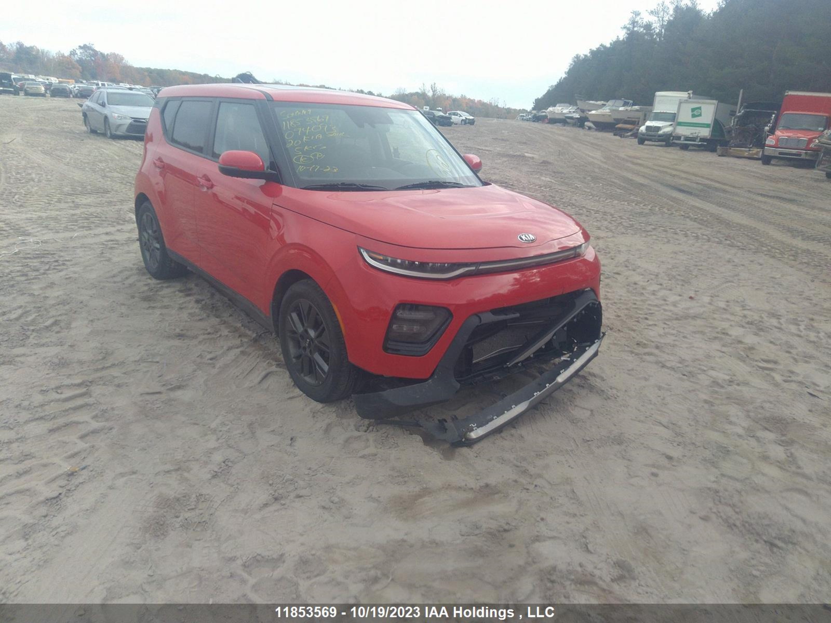 KIA SOUL 2020 kndj33au3l7094093