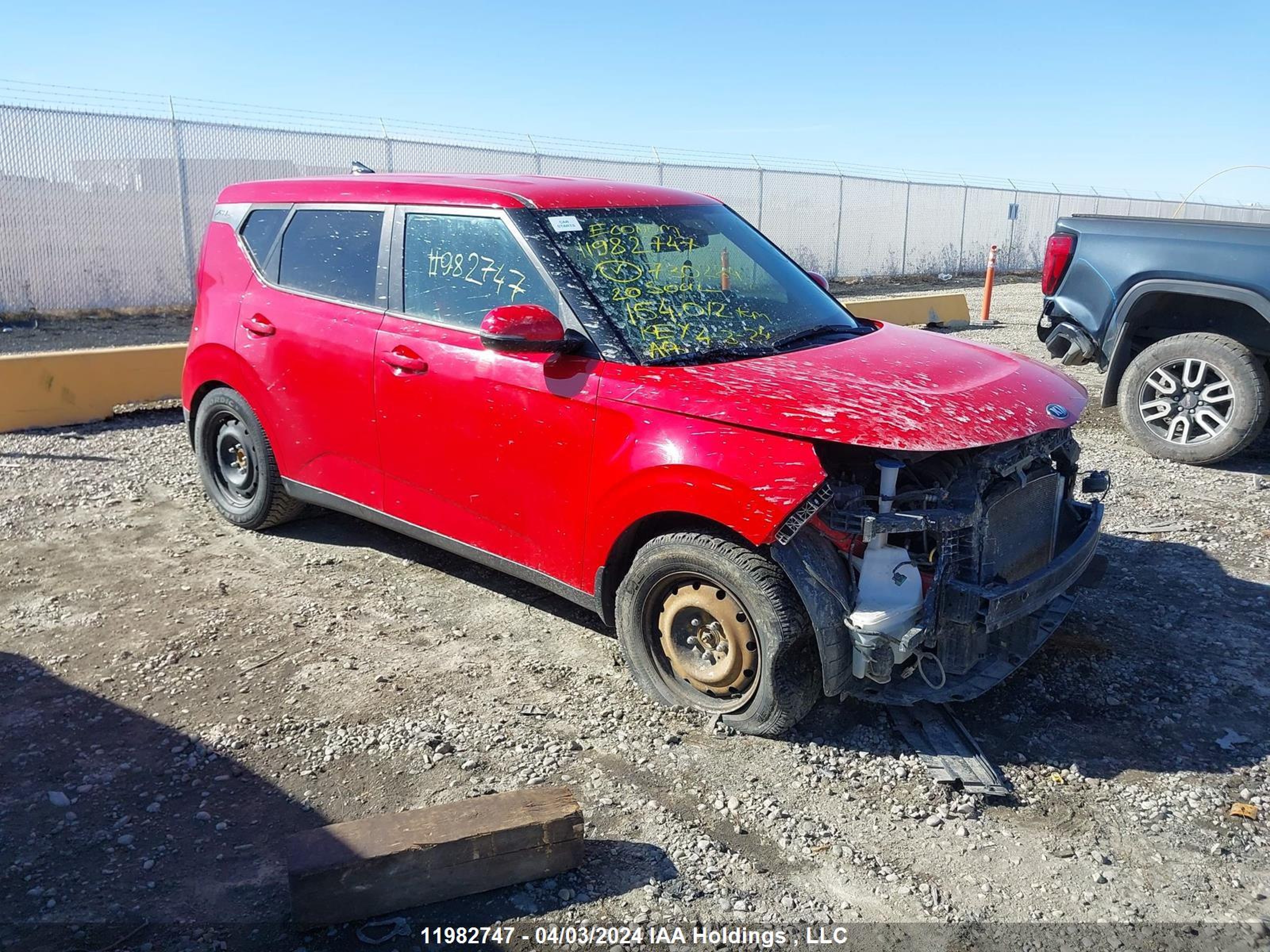 KIA SOUL 2020 kndj33au3l7730284