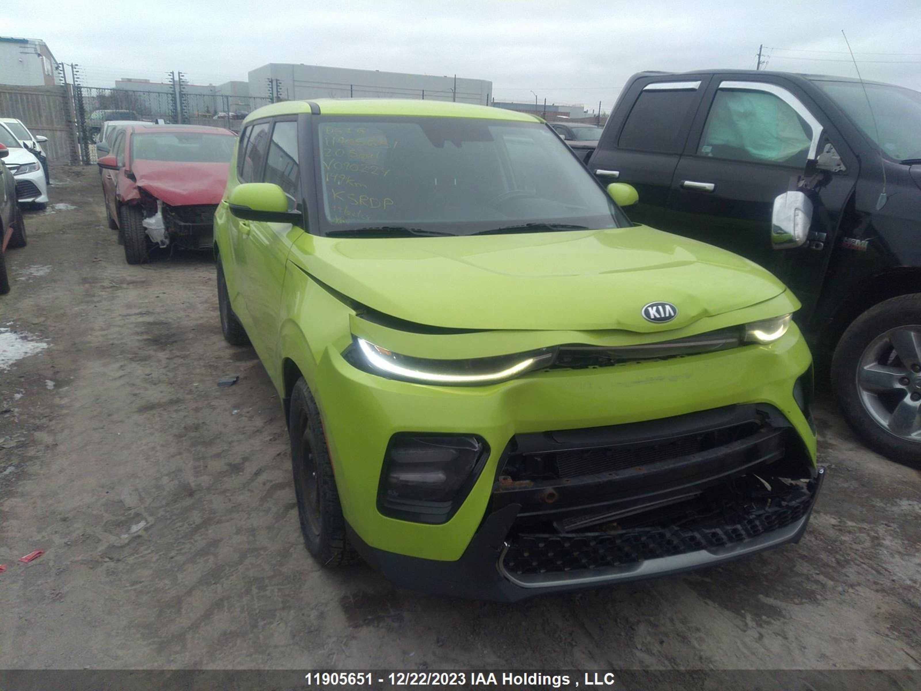 KIA SOUL 2020 kndj33au5l7090224