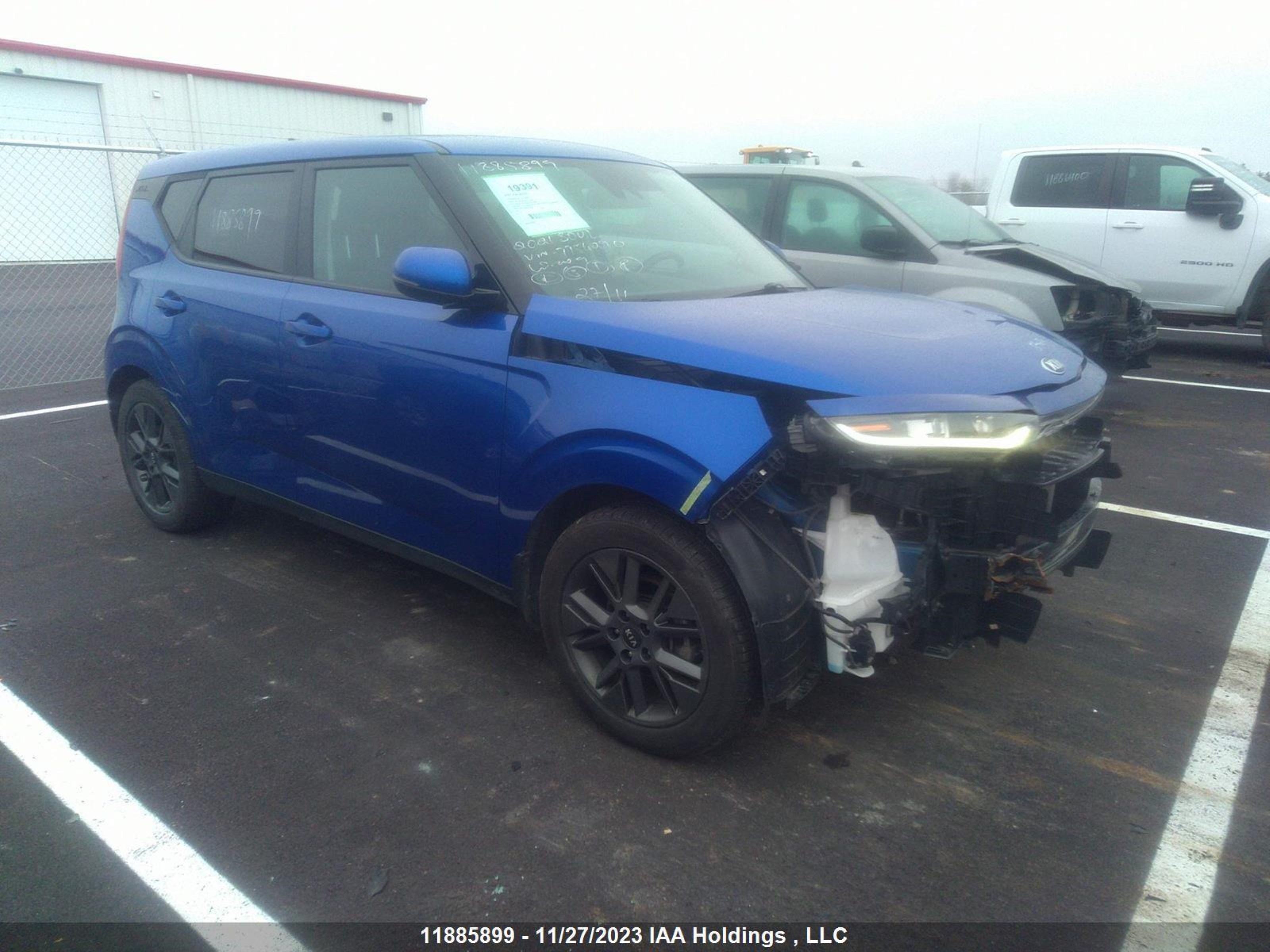 KIA SOUL 2021 kndj33au6m7754290