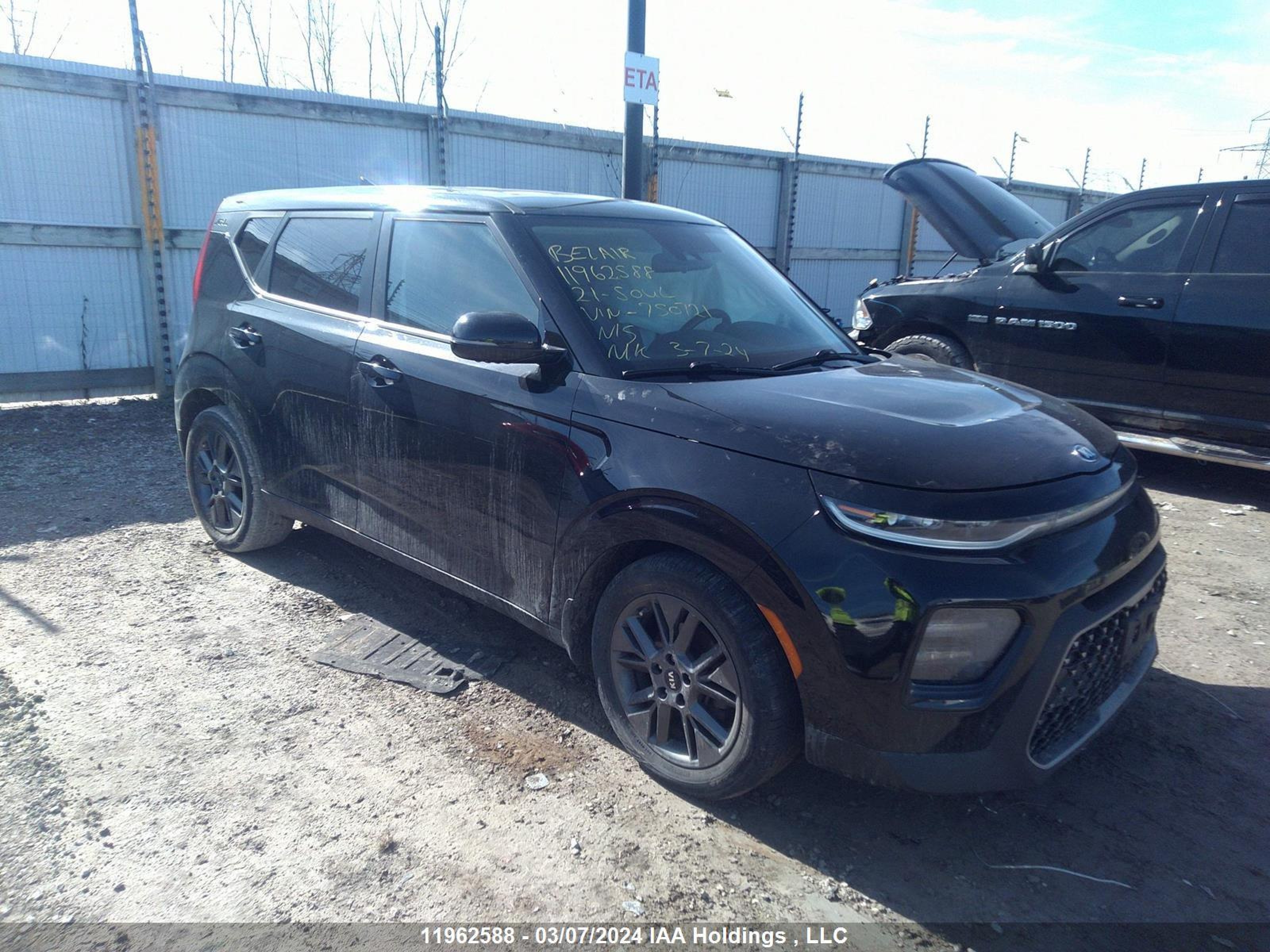 KIA SOUL 2021 kndj33au9m7750721