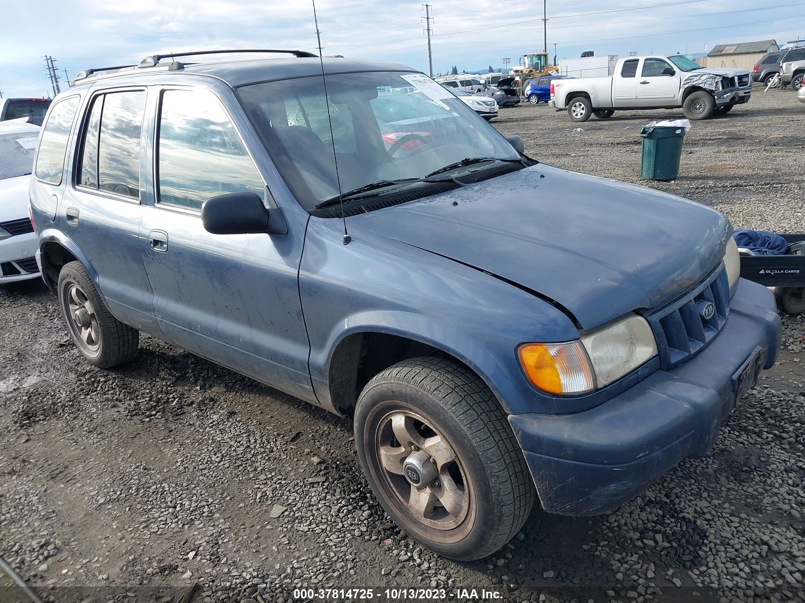 KIA SPORTAGE 2002 kndjb723725101881