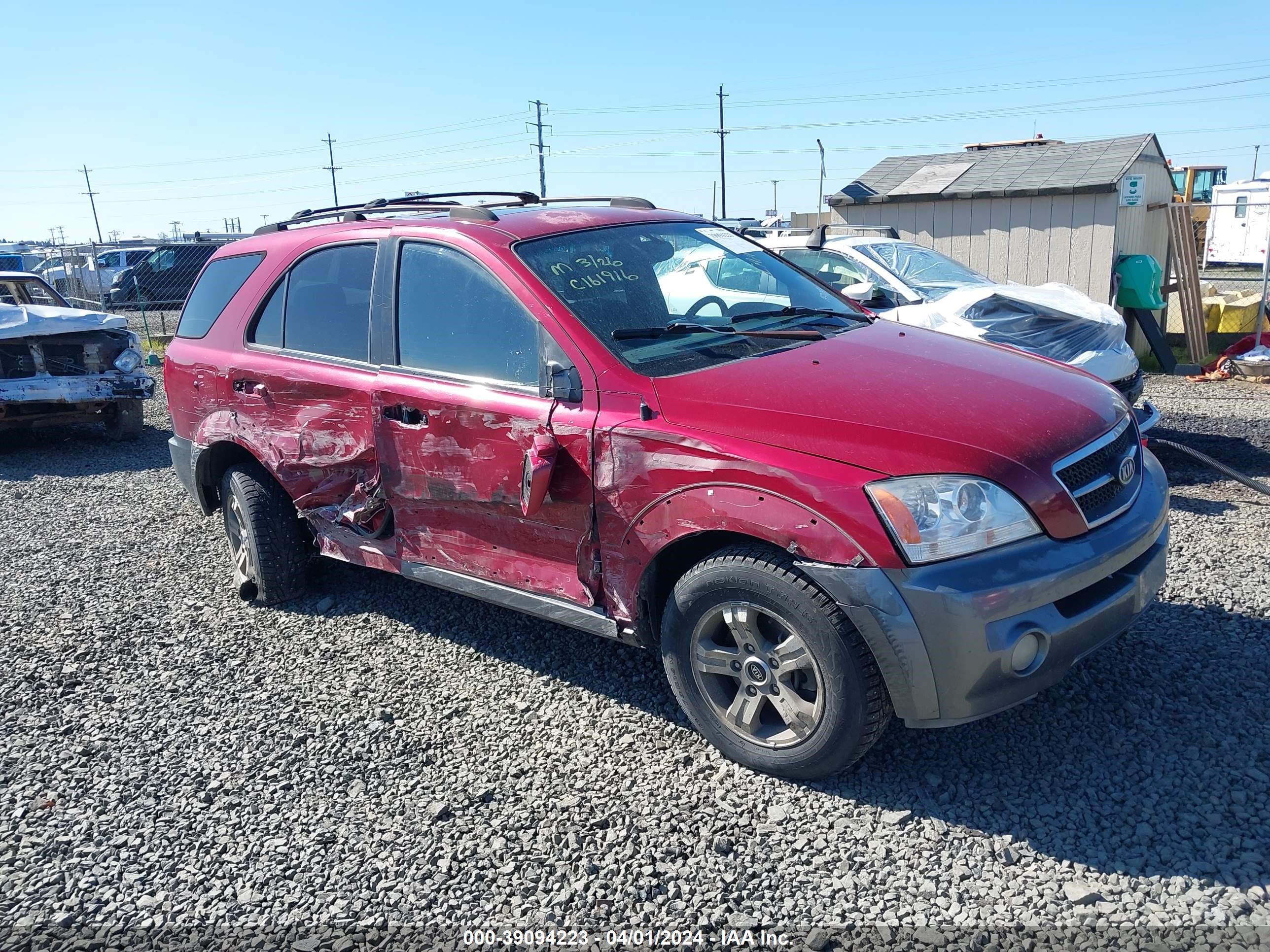 KIA SORENTO 2003 kndjc733335147091