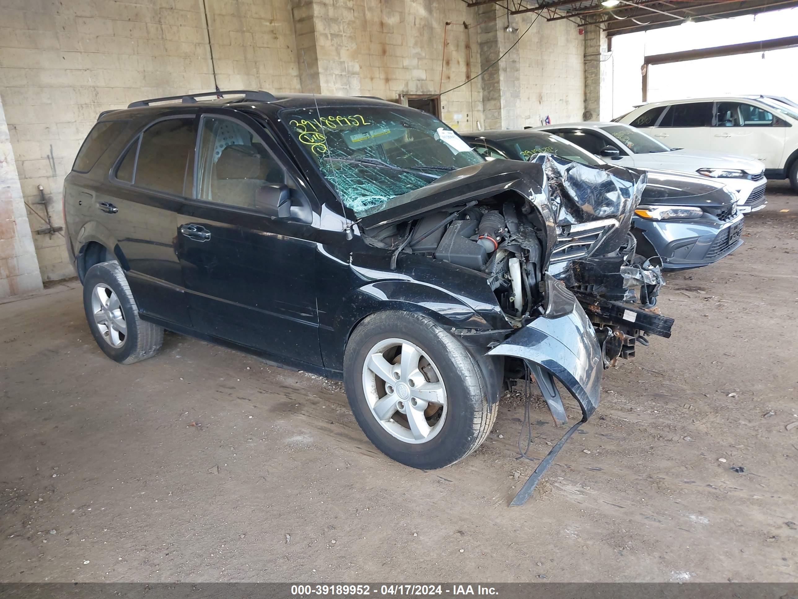 KIA SORENTO 2008 kndjc735x85781376