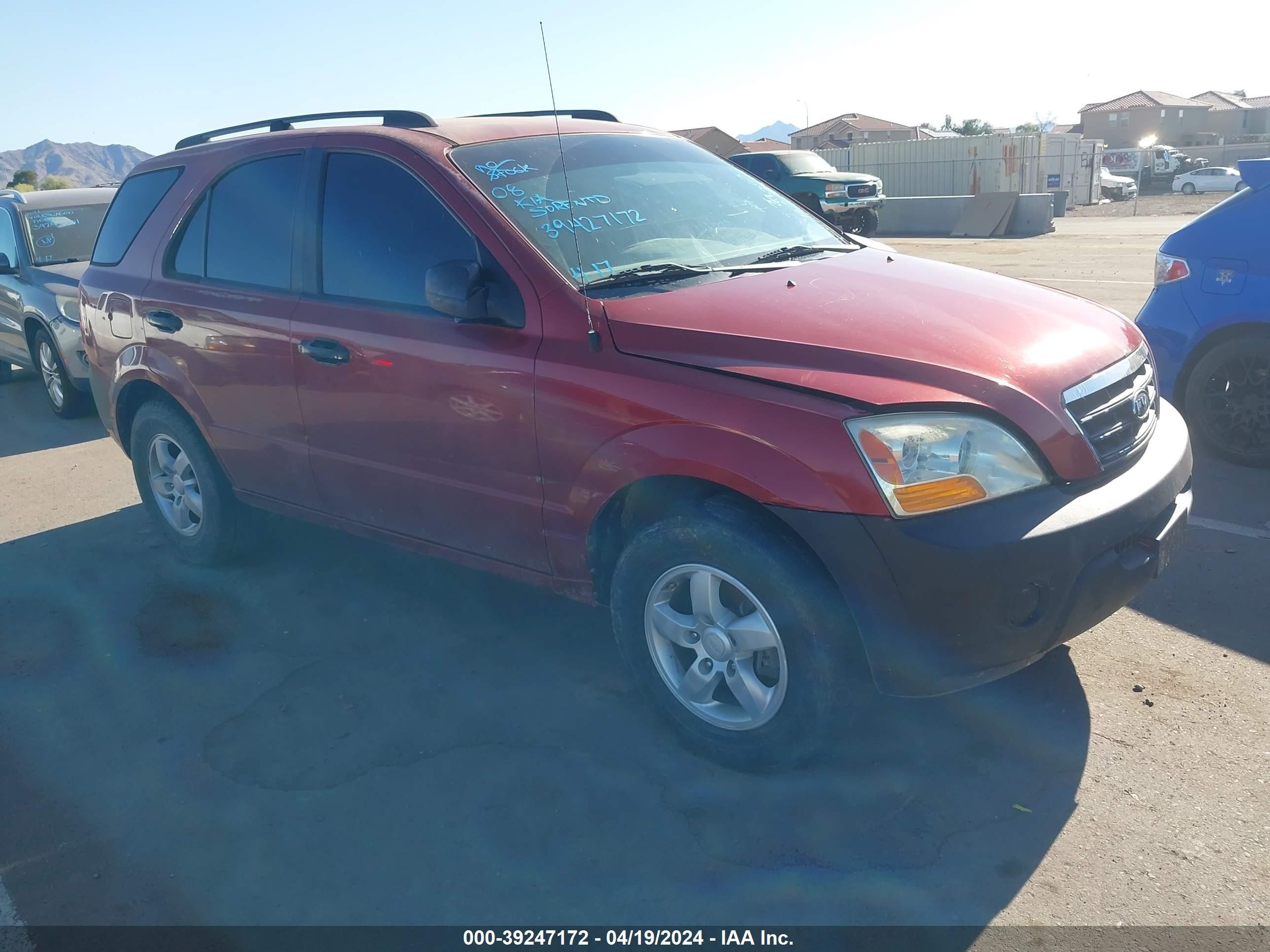 KIA SORENTO 2008 kndjc735x85833363