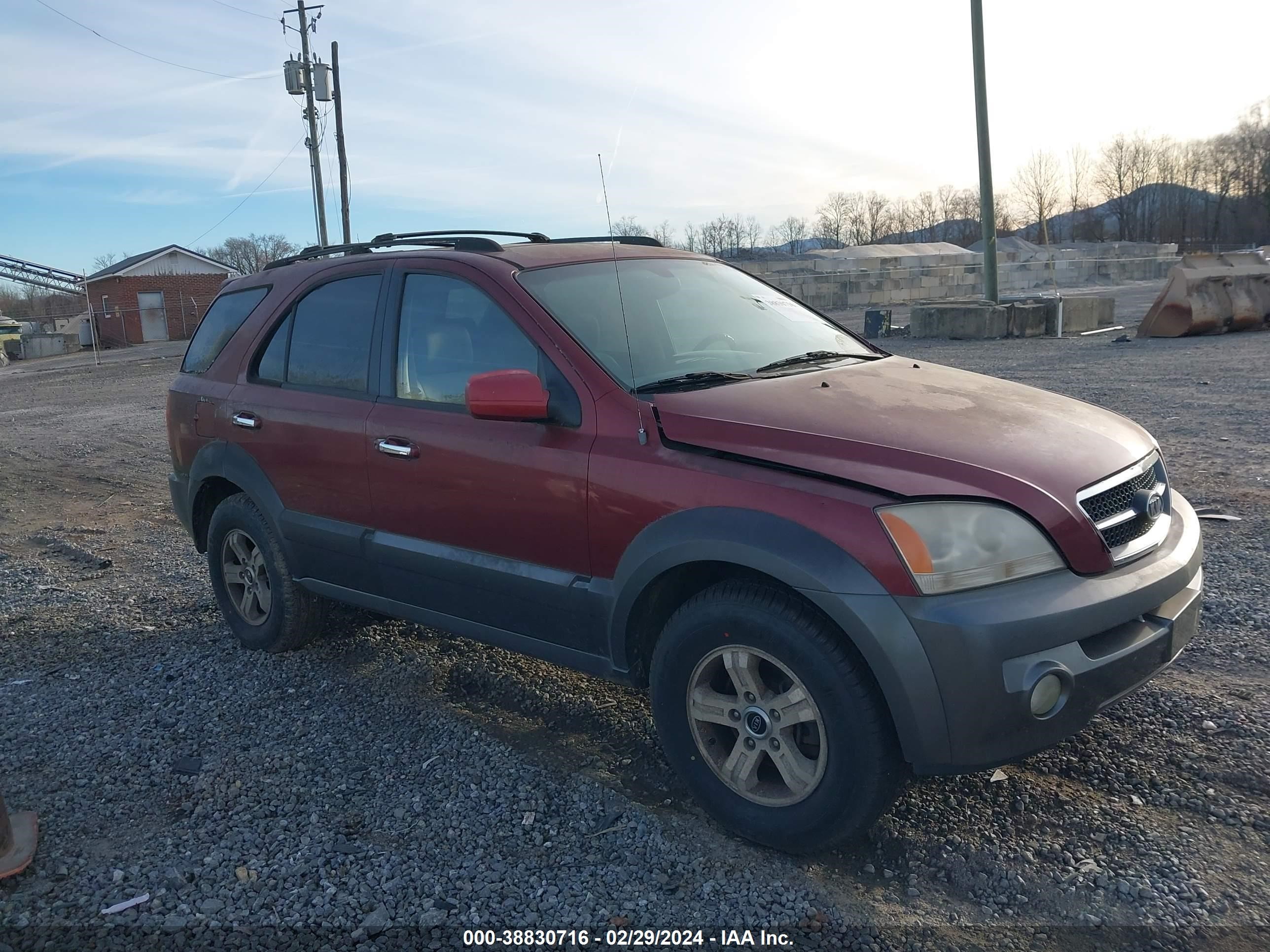 KIA SORENTO 2005 kndjd733255416293