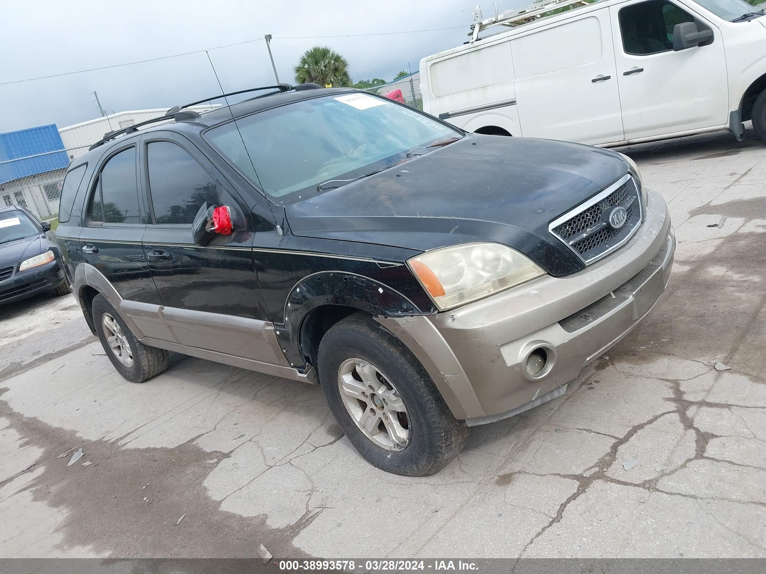 KIA SORENTO 2003 kndjd733335062295