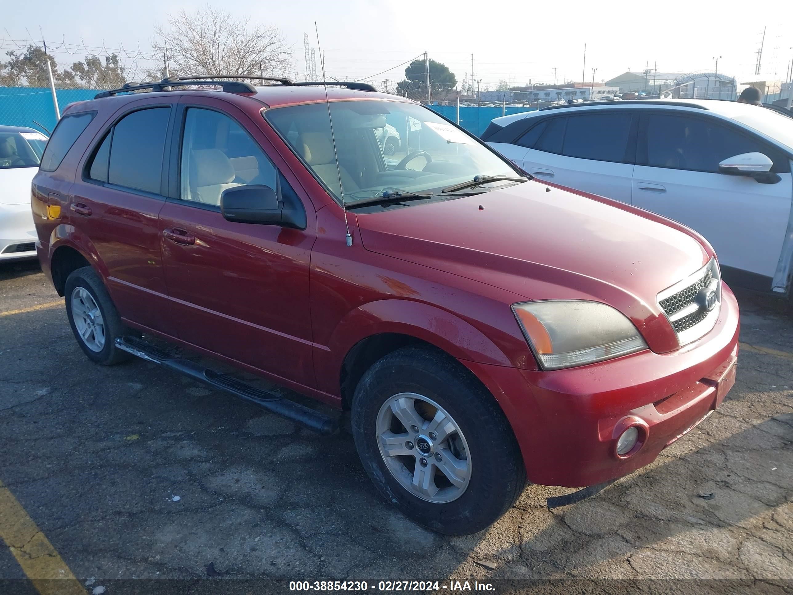 KIA SORENTO 2005 kndjd733555484197