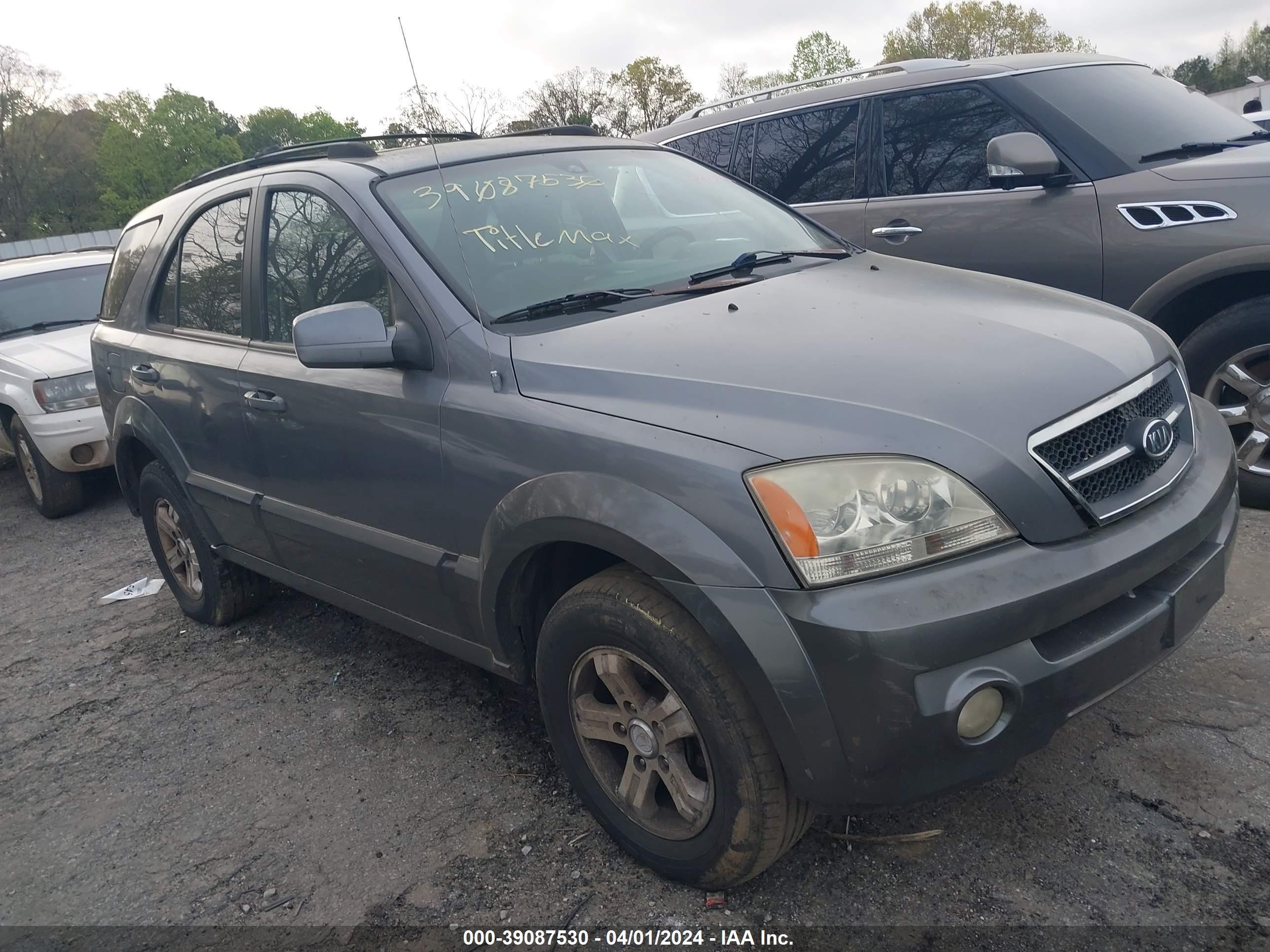 KIA SORENTO 2006 kndjd733565595592