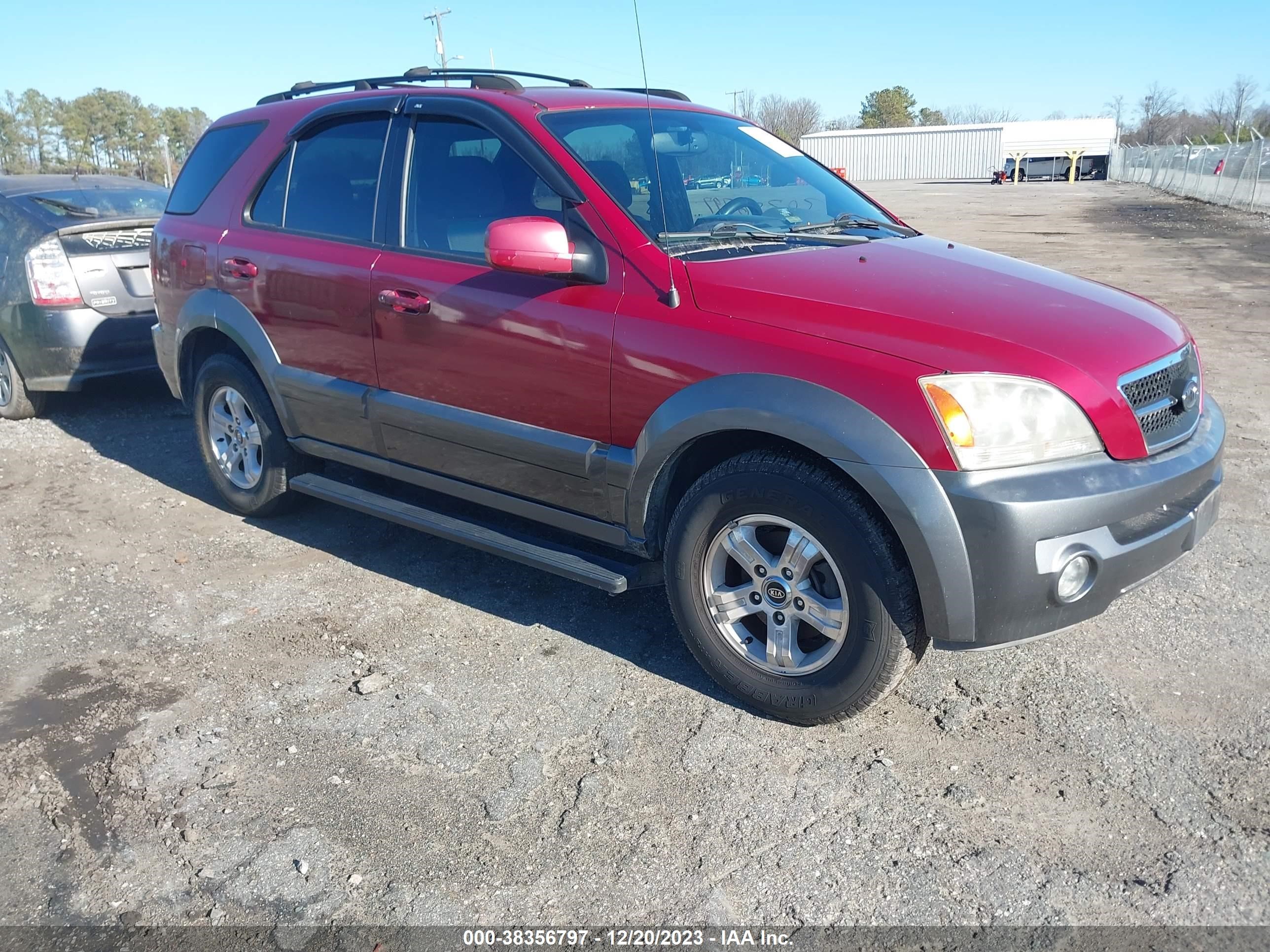 KIA SORENTO 2003 kndjd733635047807