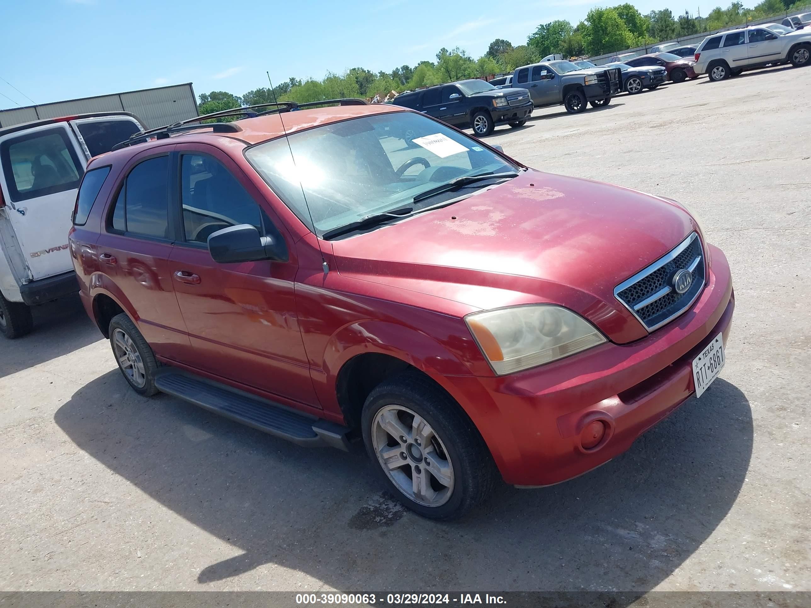 KIA SORENTO 2003 kndjd733635146689