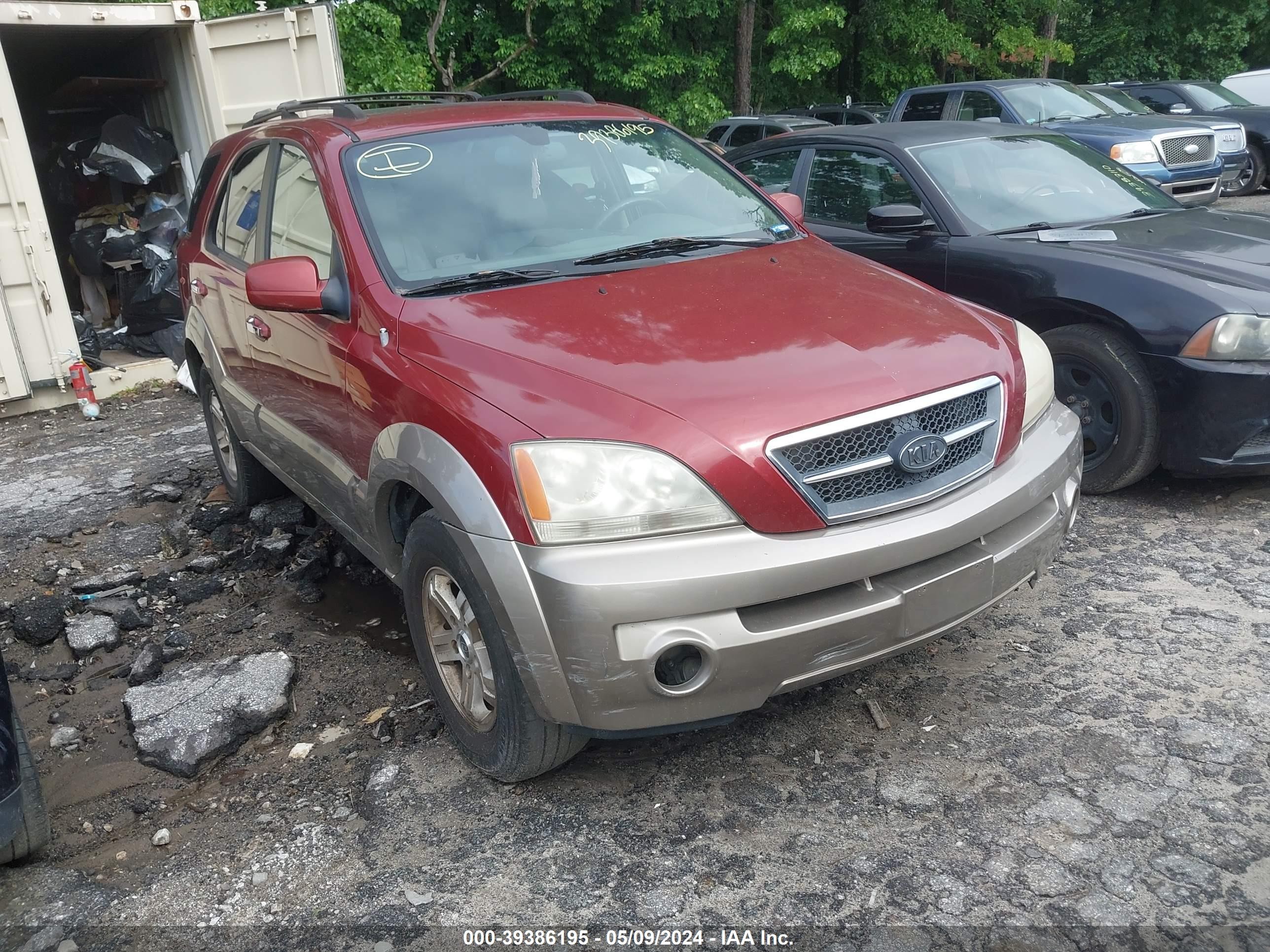 KIA SORENTO 2005 kndjd733655493278