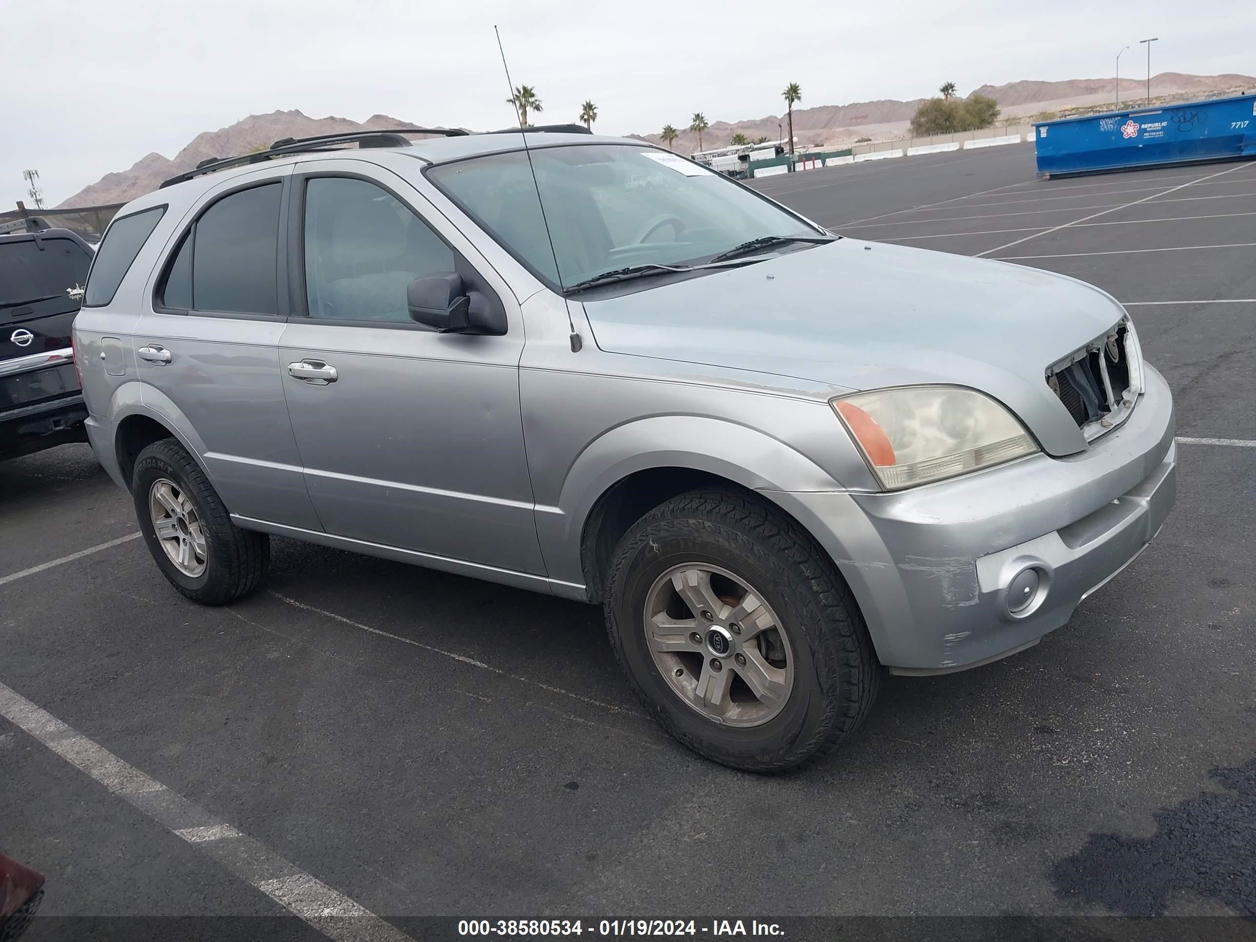 KIA SORENTO 2004 kndjd733845240283