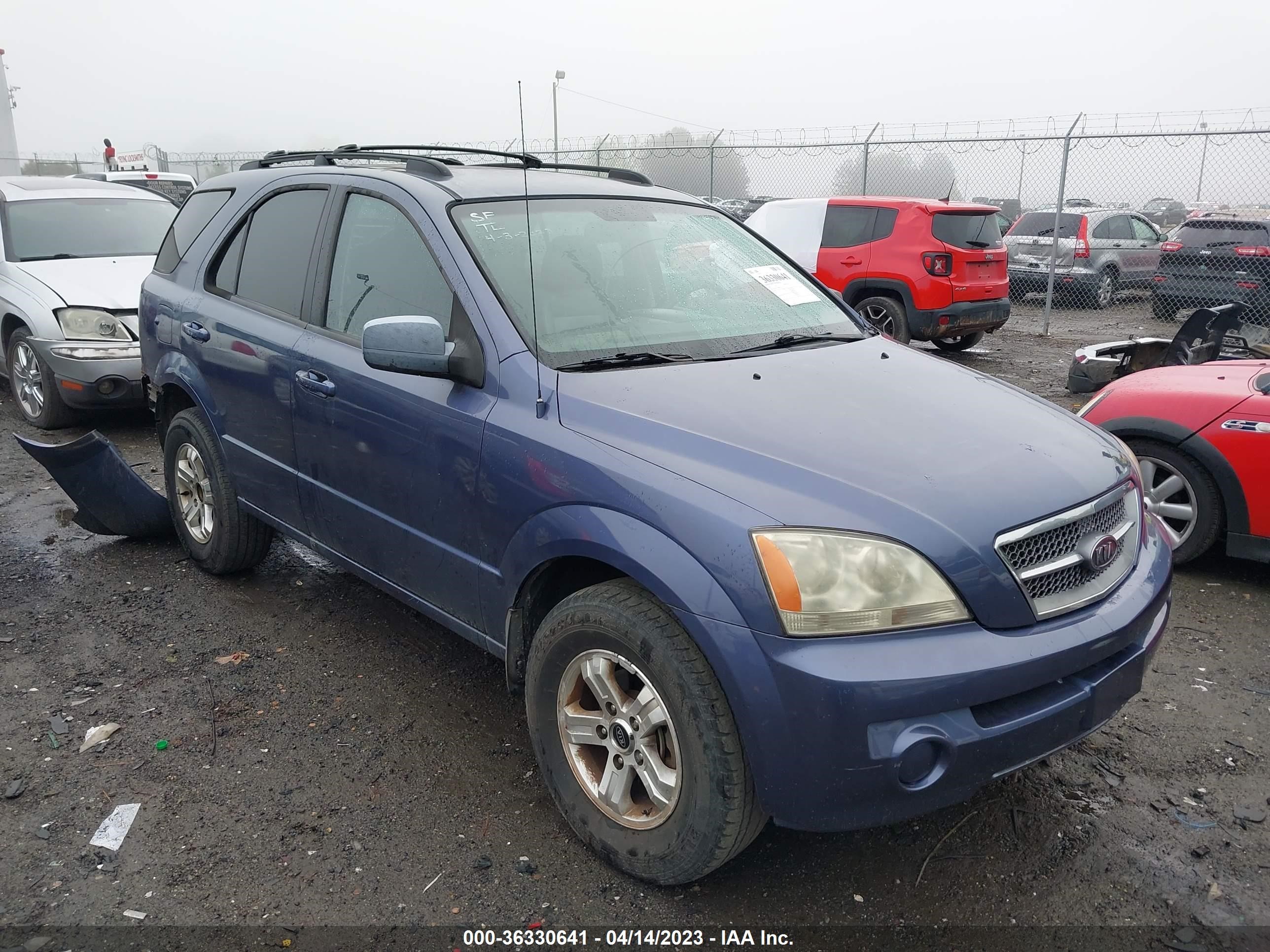 KIA SORENTO 2005 kndjd733x55406532