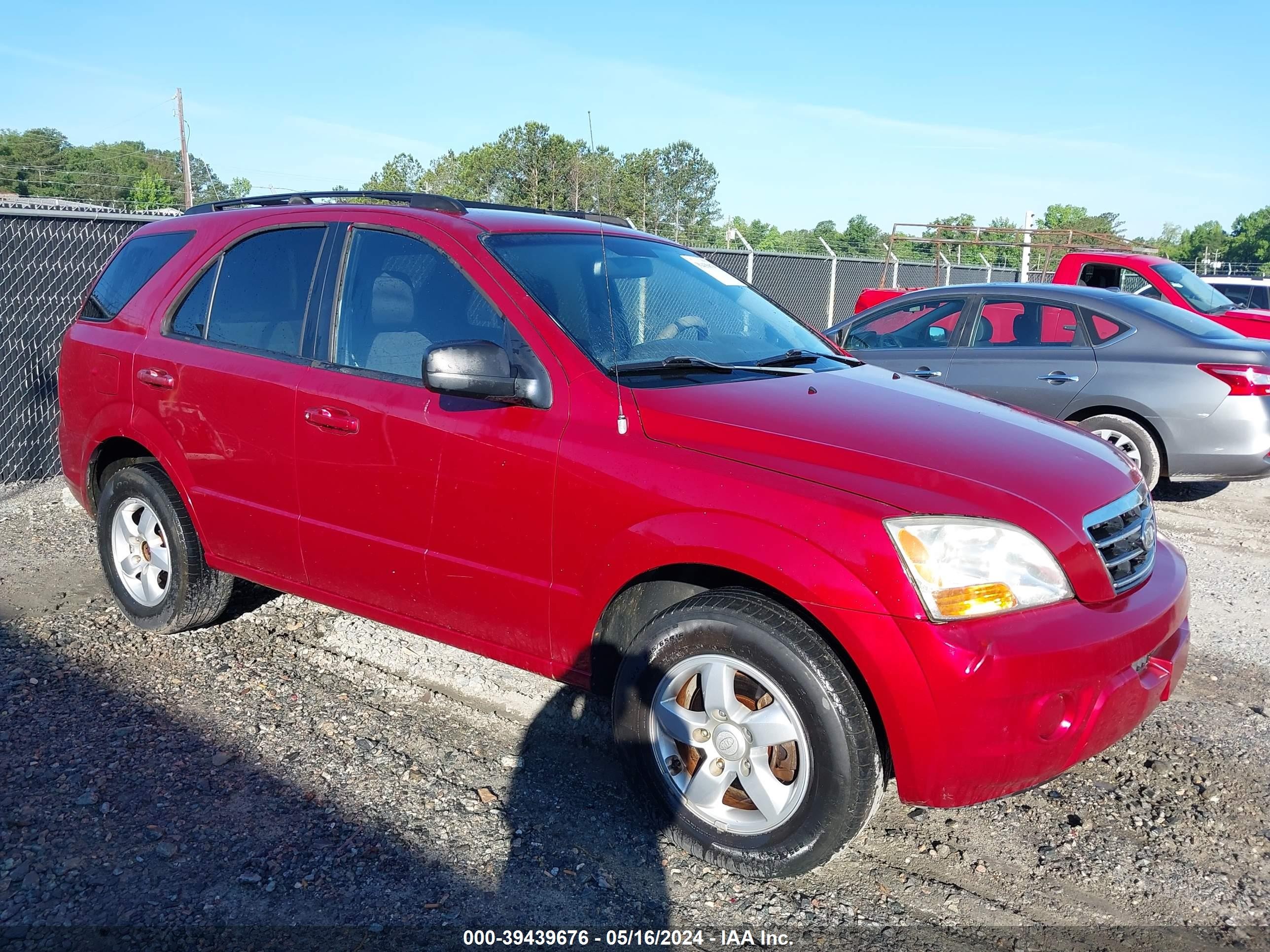 KIA SORENTO 2008 kndjd735385834867