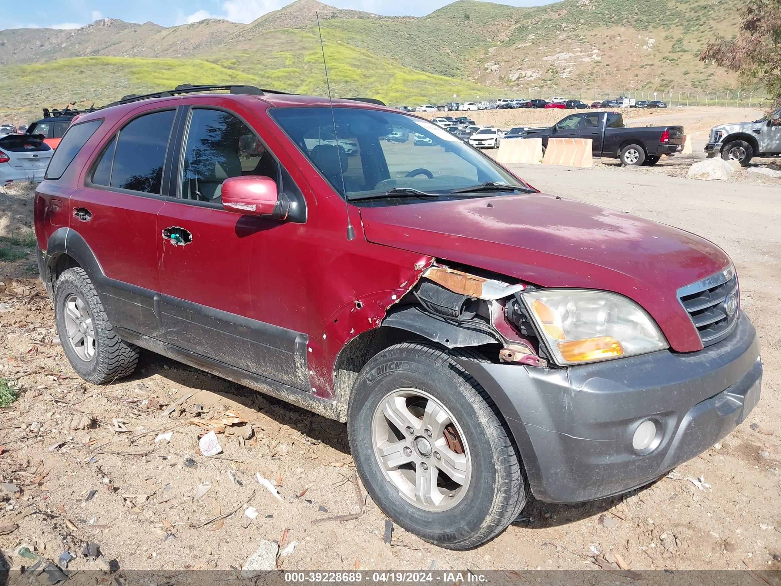 KIA SORENTO 2007 kndjd736575666740