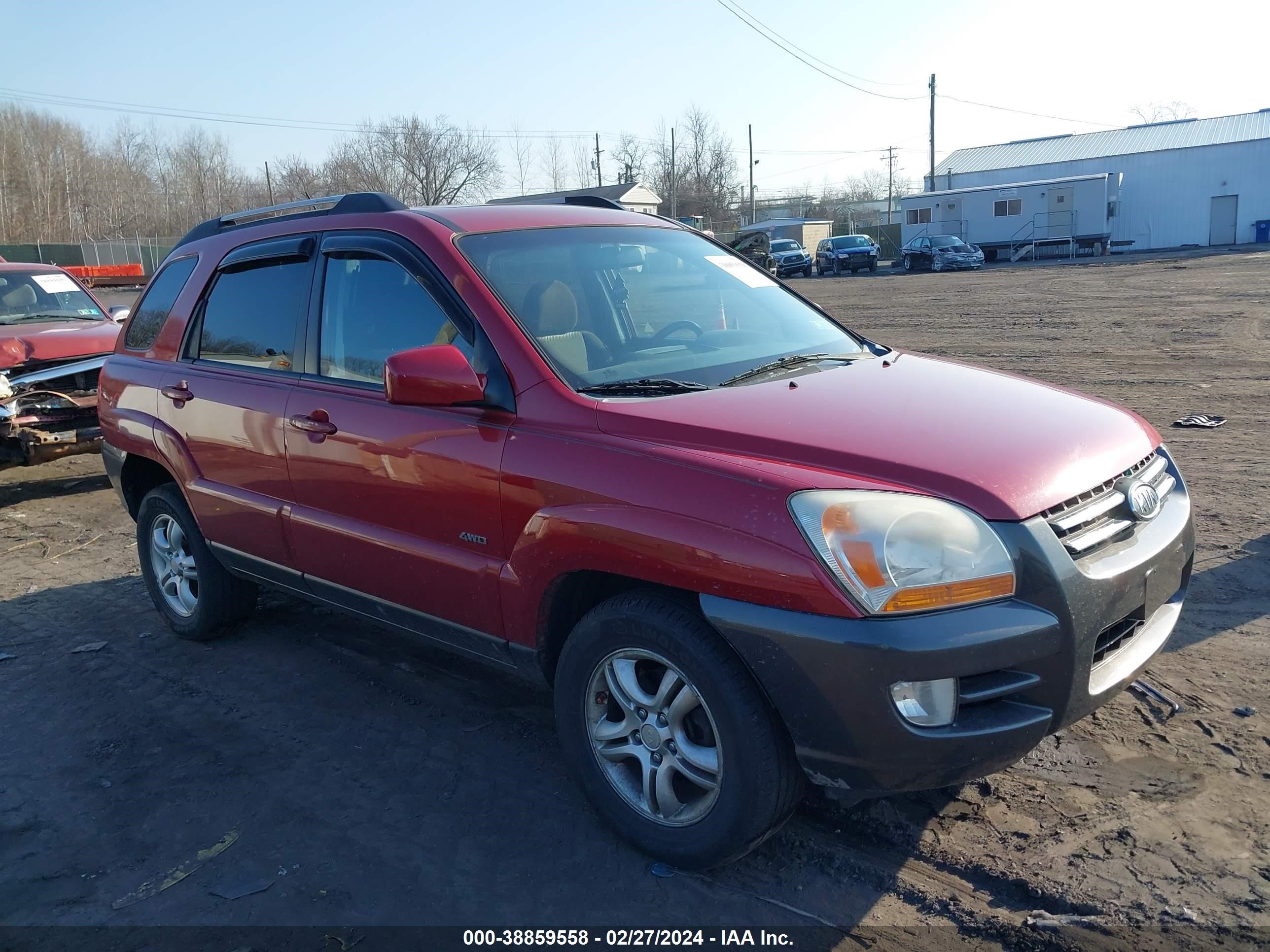 KIA SPORTAGE 2006 kndje723867234456