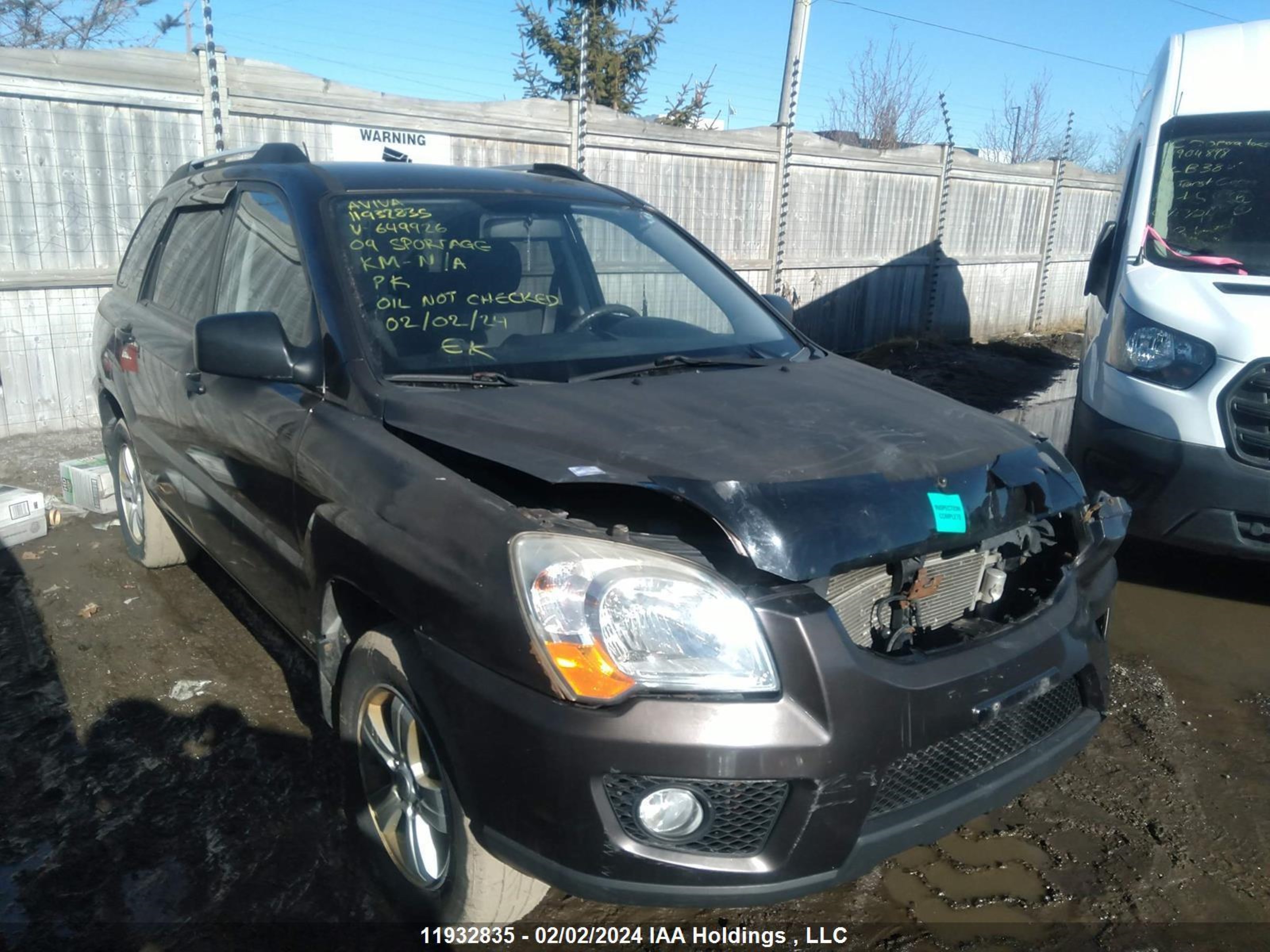 KIA SPORTAGE 2009 kndjf722097649926