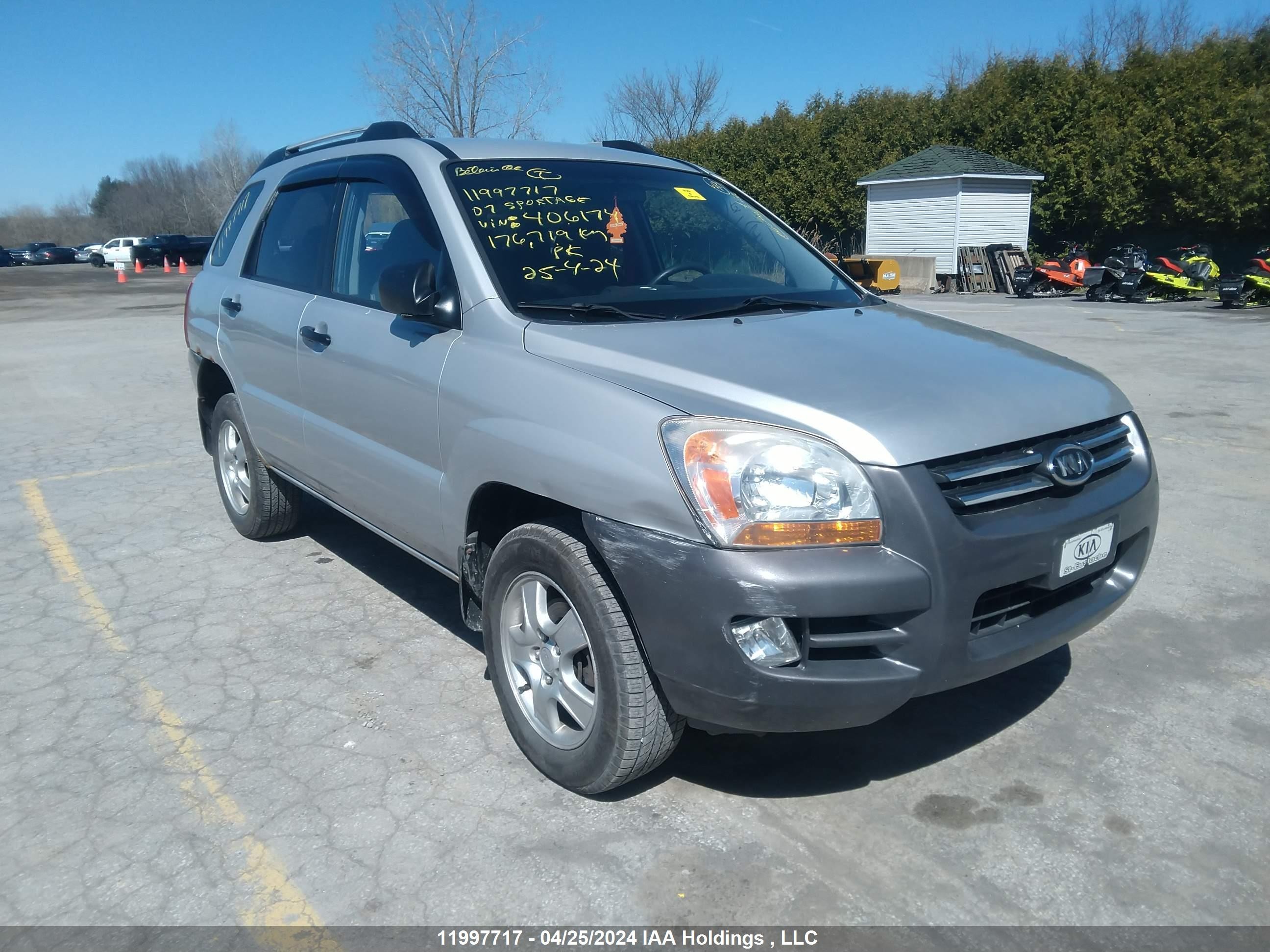 KIA SPORTAGE 2007 kndjf722777406174