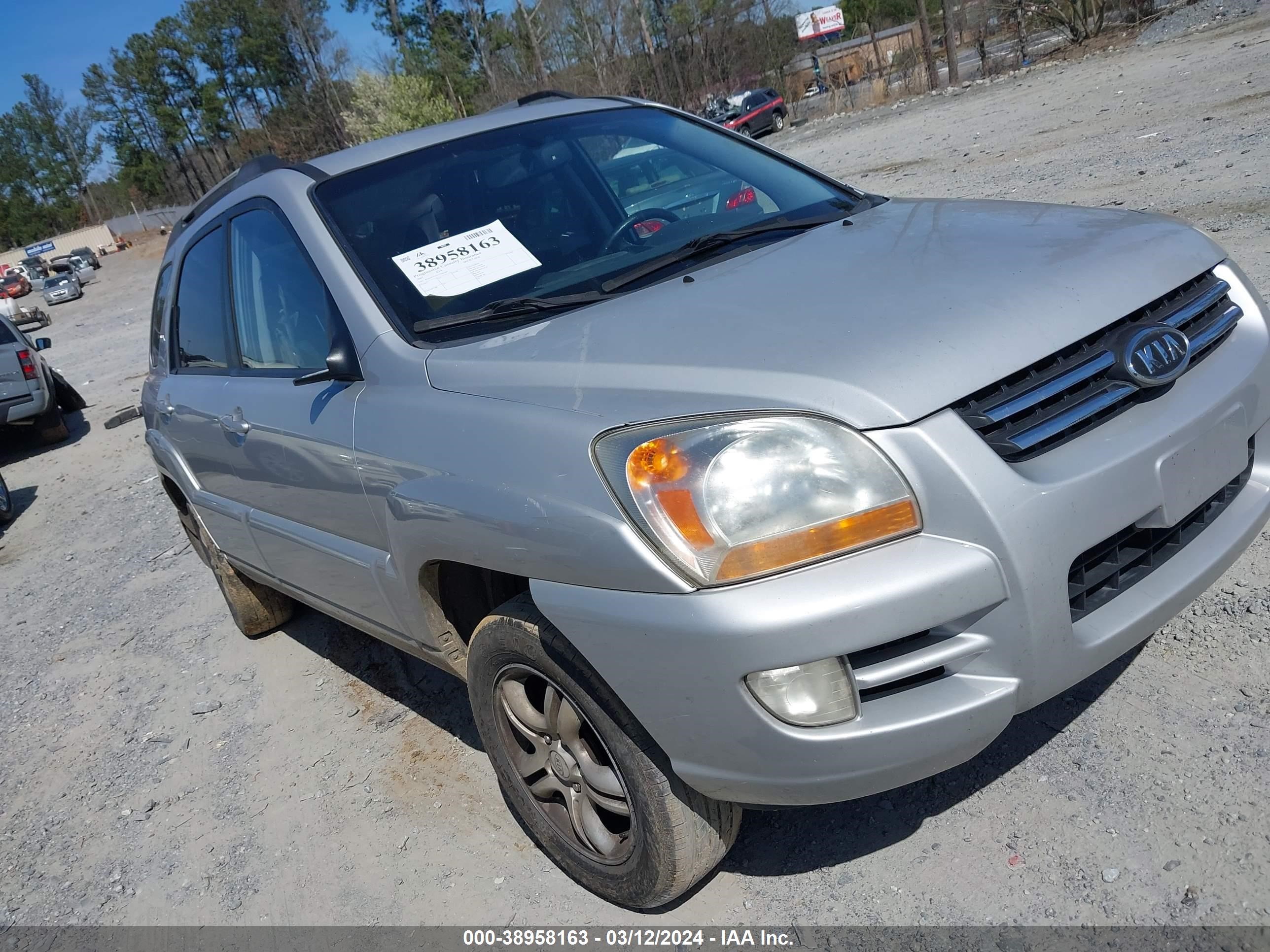 KIA SPORTAGE 2007 kndjf723277396386