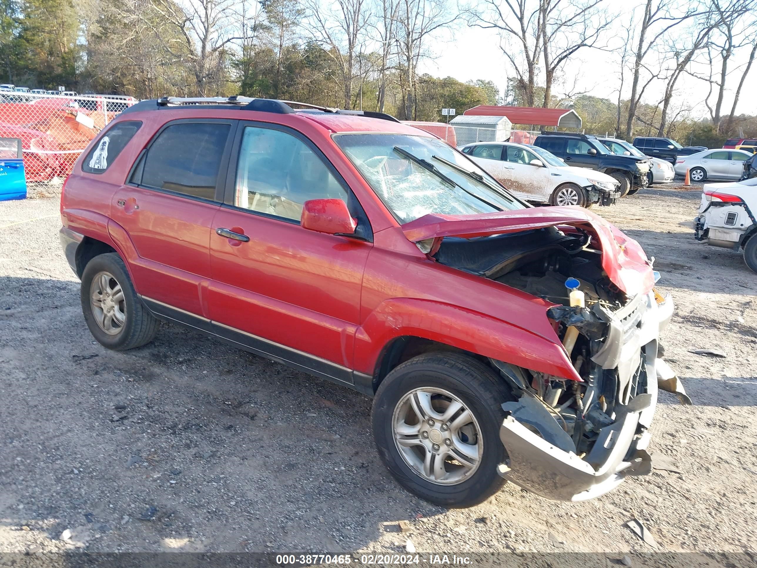 KIA SPORTAGE 2008 kndjf723387460355