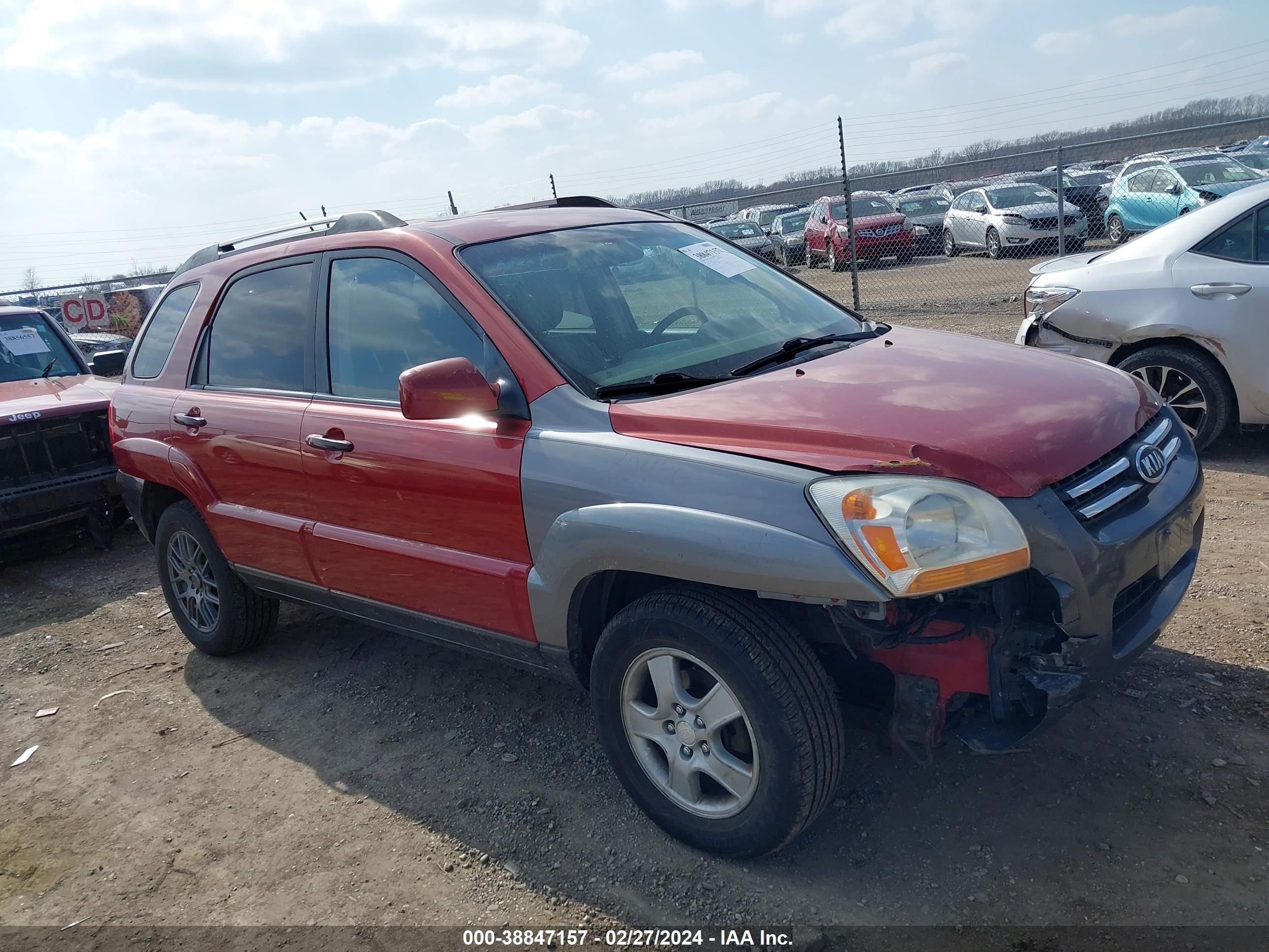 KIA SPORTAGE 2007 kndjf723477342443