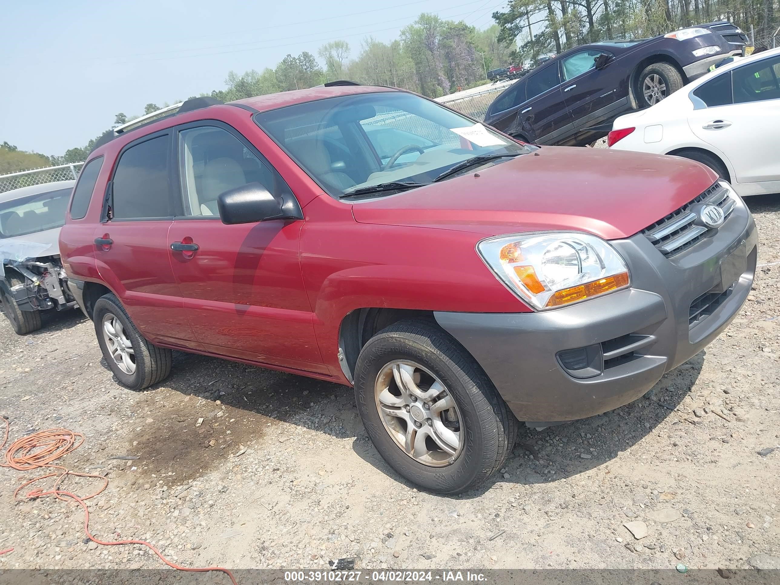 KIA SPORTAGE 2007 kndjf723877419654