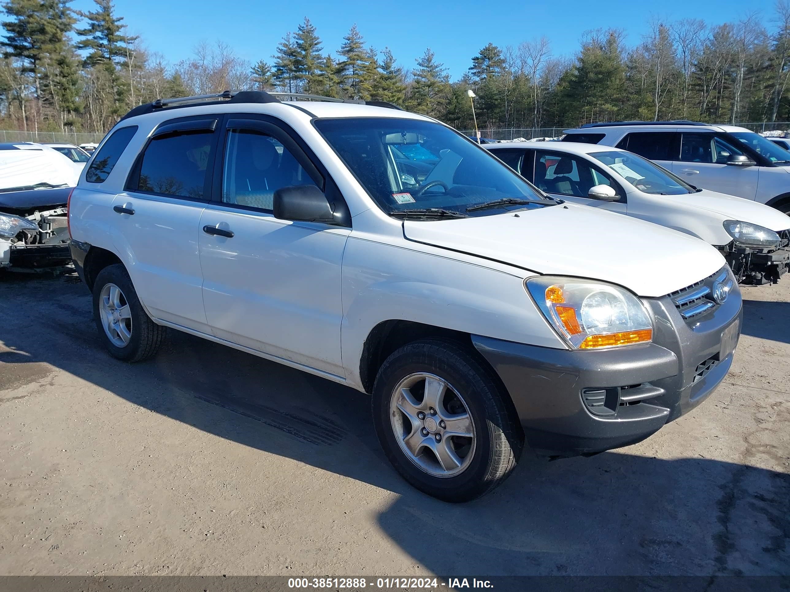 KIA SPORTAGE 2007 kndjf724077333070