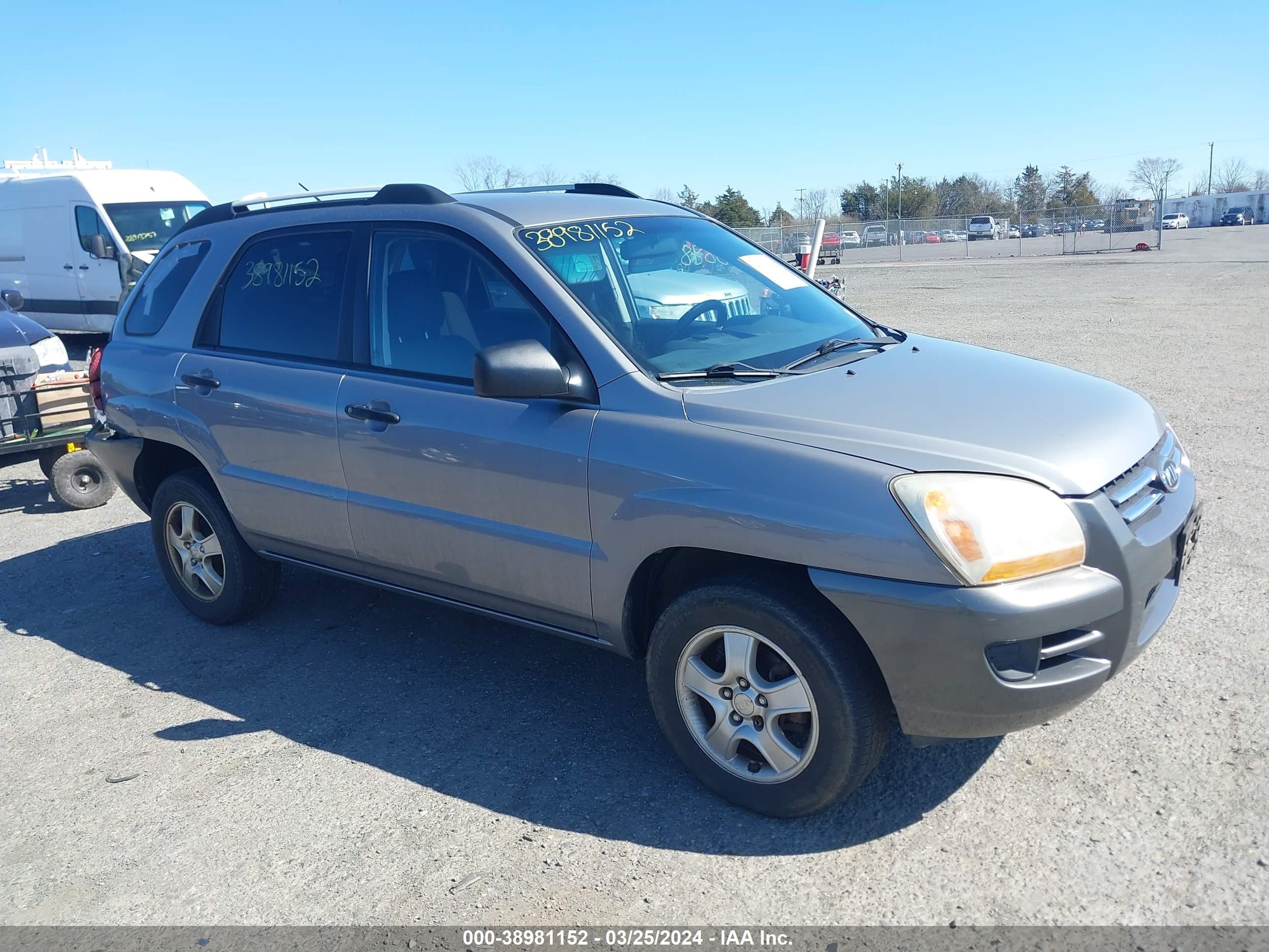 KIA SPORTAGE 2008 kndjf724087500867