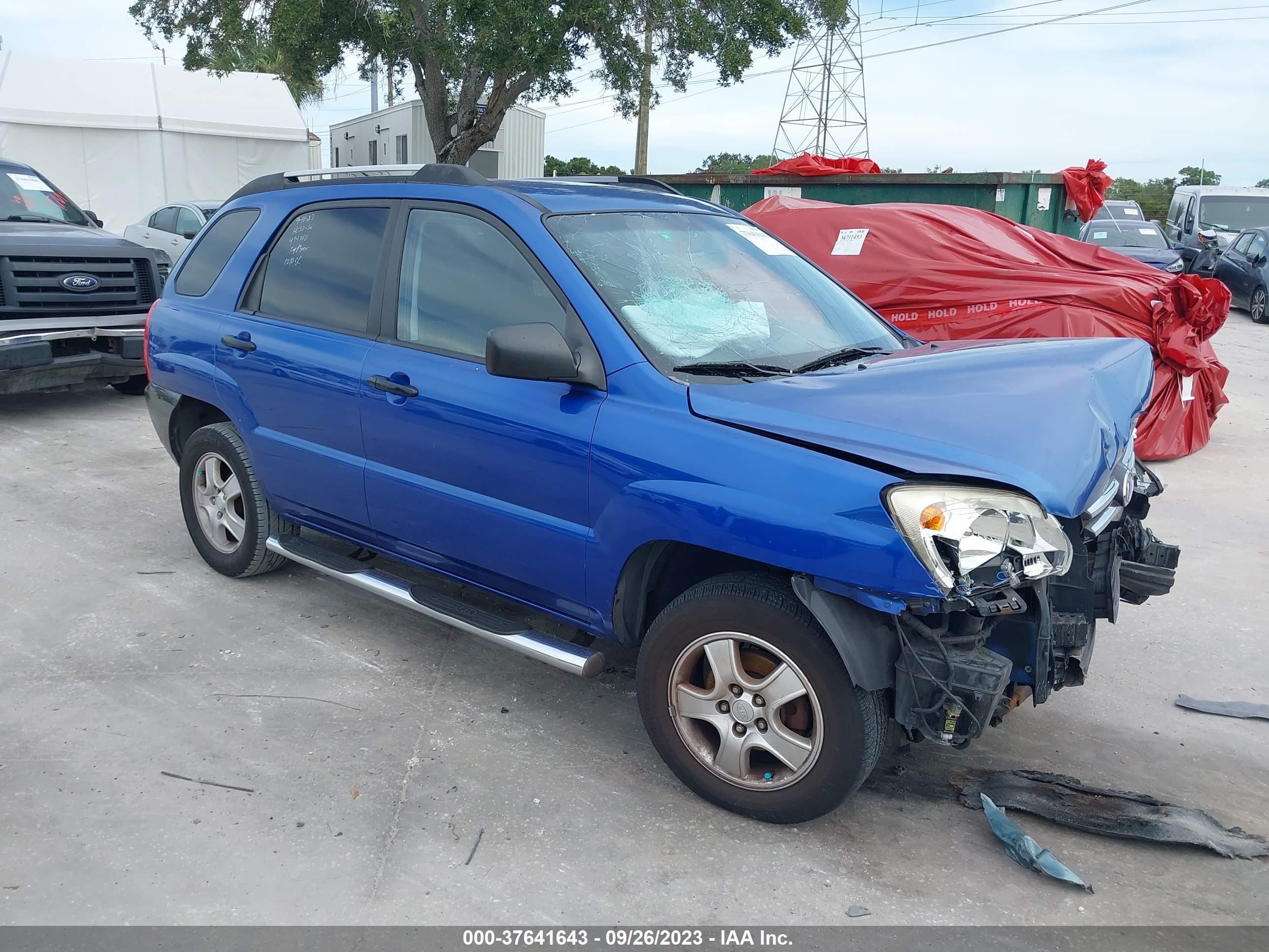 KIA SPORTAGE 2007 kndjf724277441156