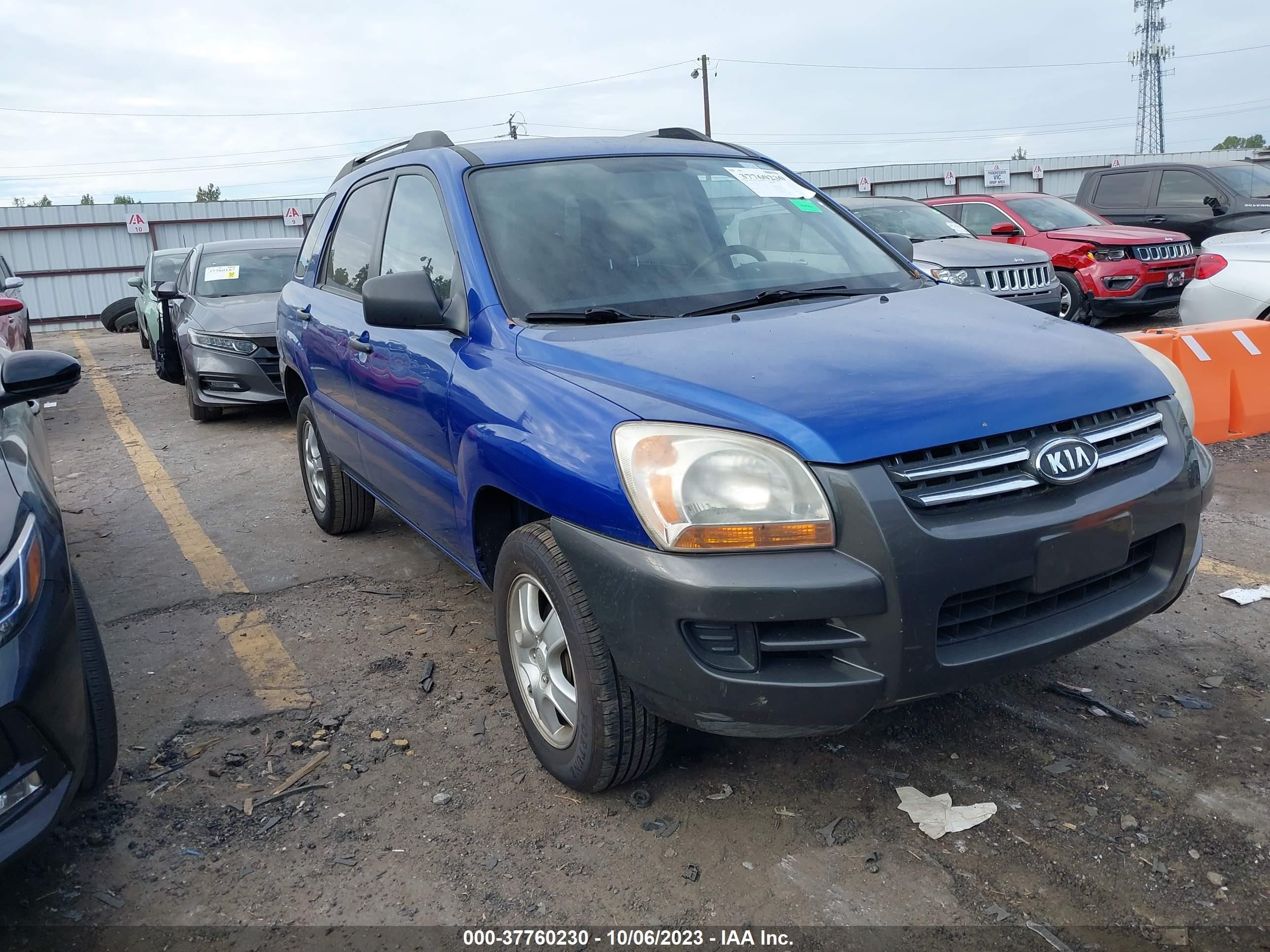 KIA SPORTAGE 2008 kndjf724287529142