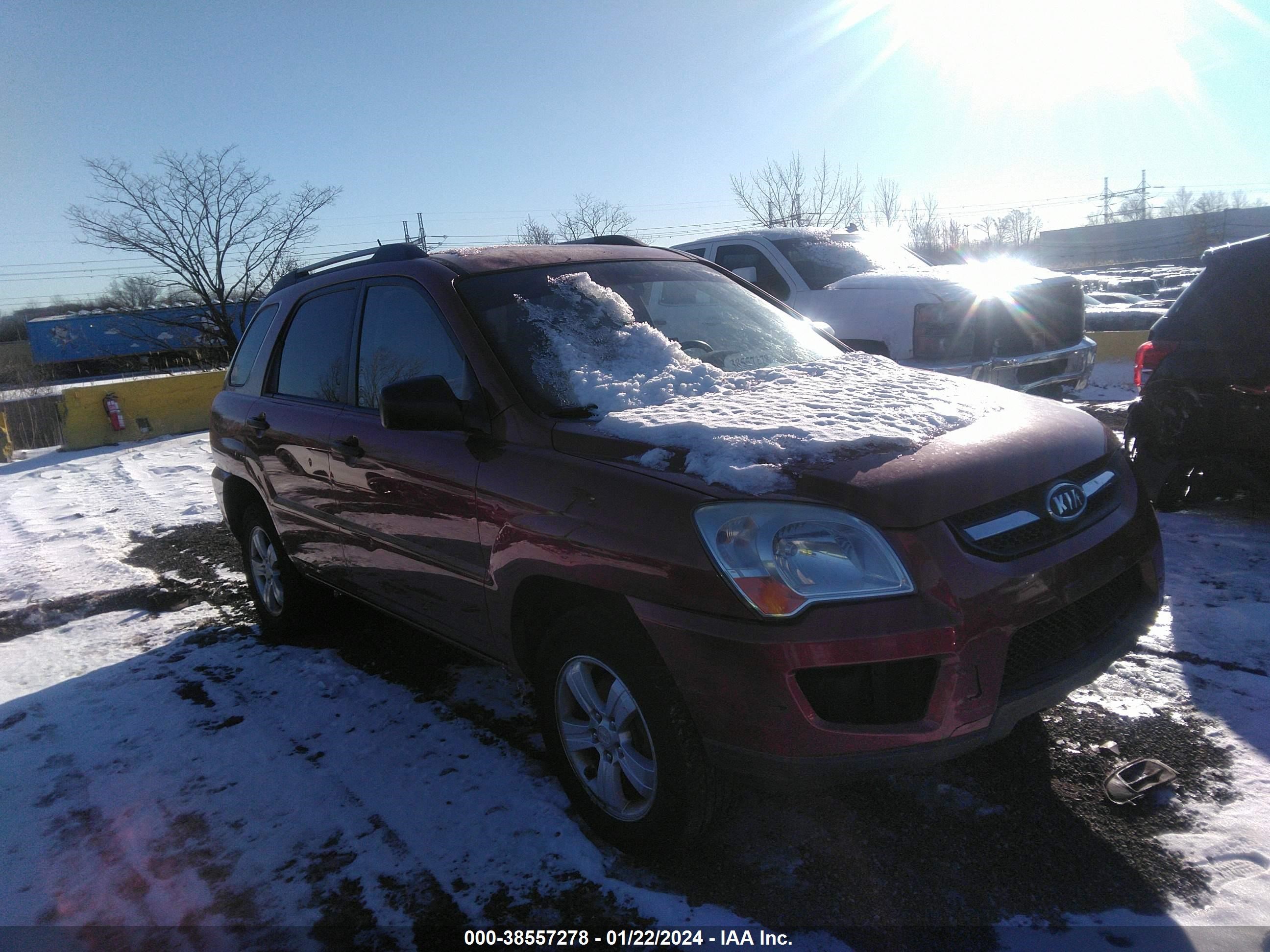 KIA SPORTAGE 2009 kndjf724297555824